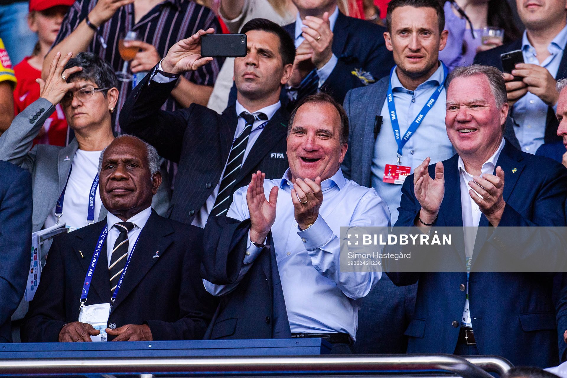 Prime Minister of Sweden Stefan Löfven and President os