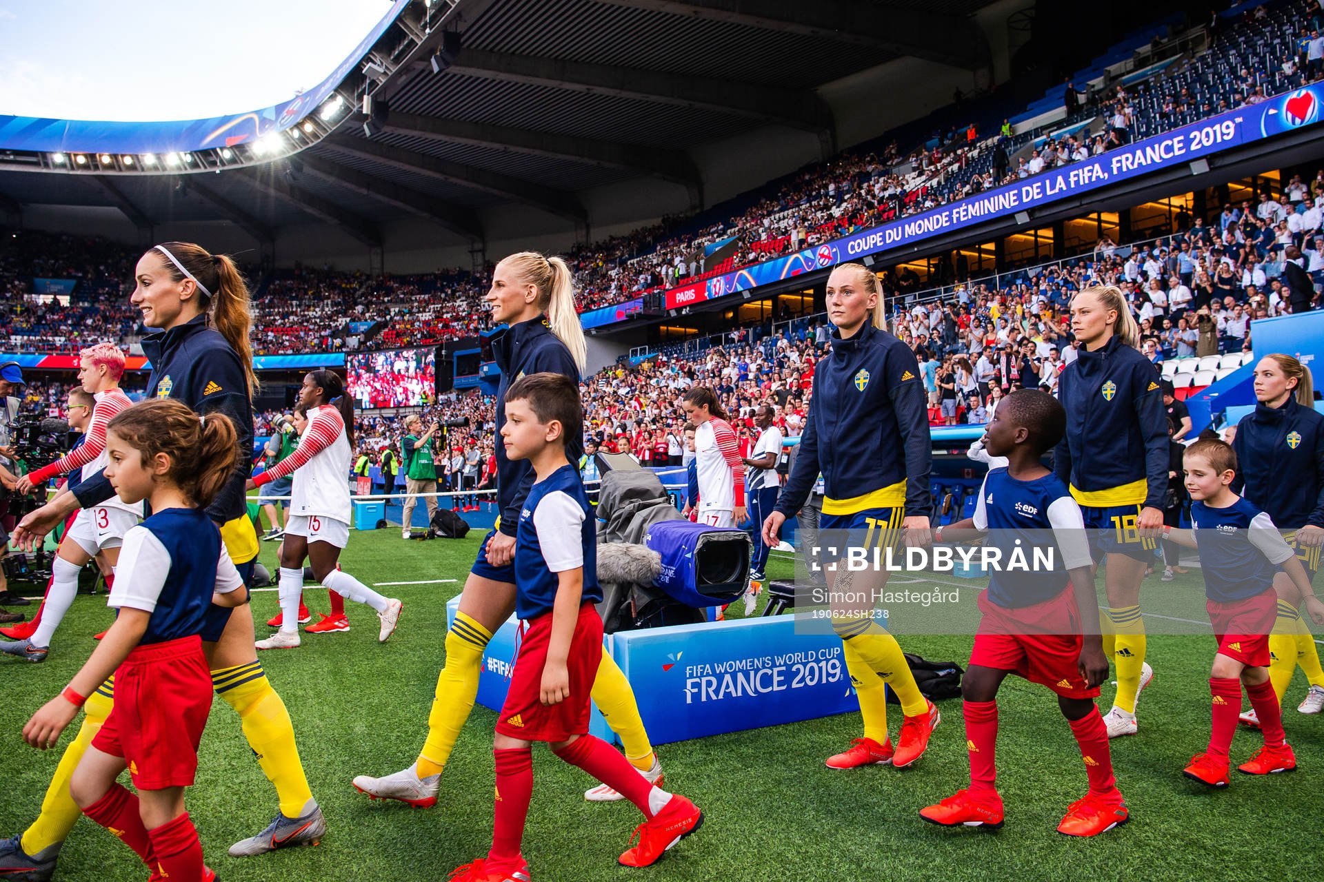 Kosovare Asllani, Sofia Jakobsson, Stina Blackstenius ,