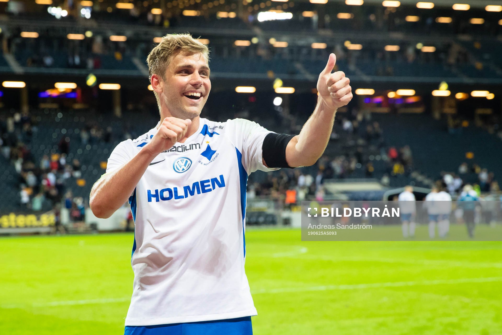 IFK Norrköpings Christoffer Nyman jublar