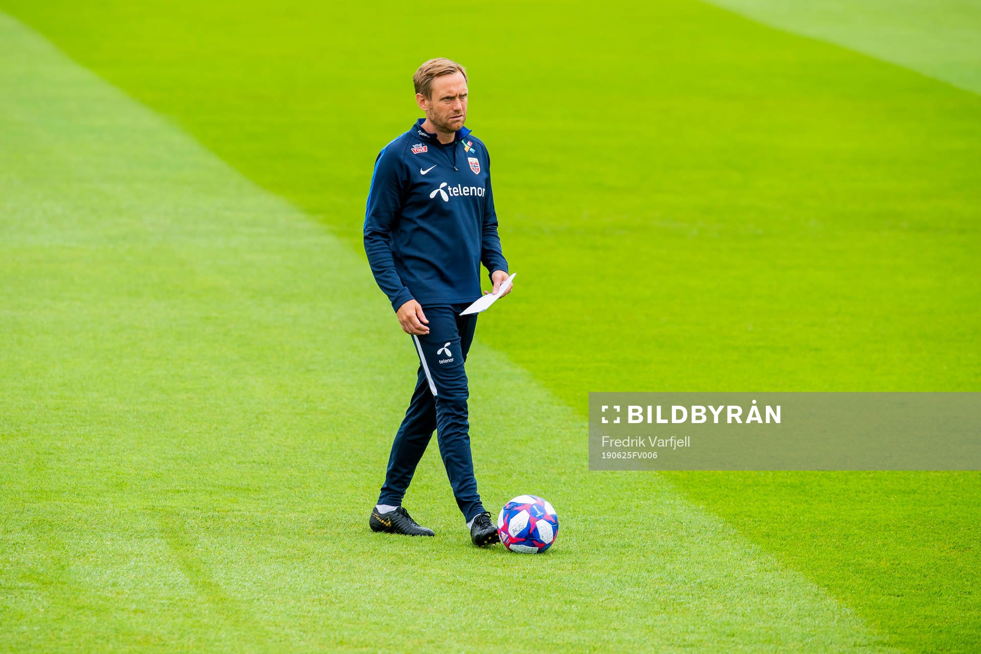 Martin Sjögren, head coach of Norway