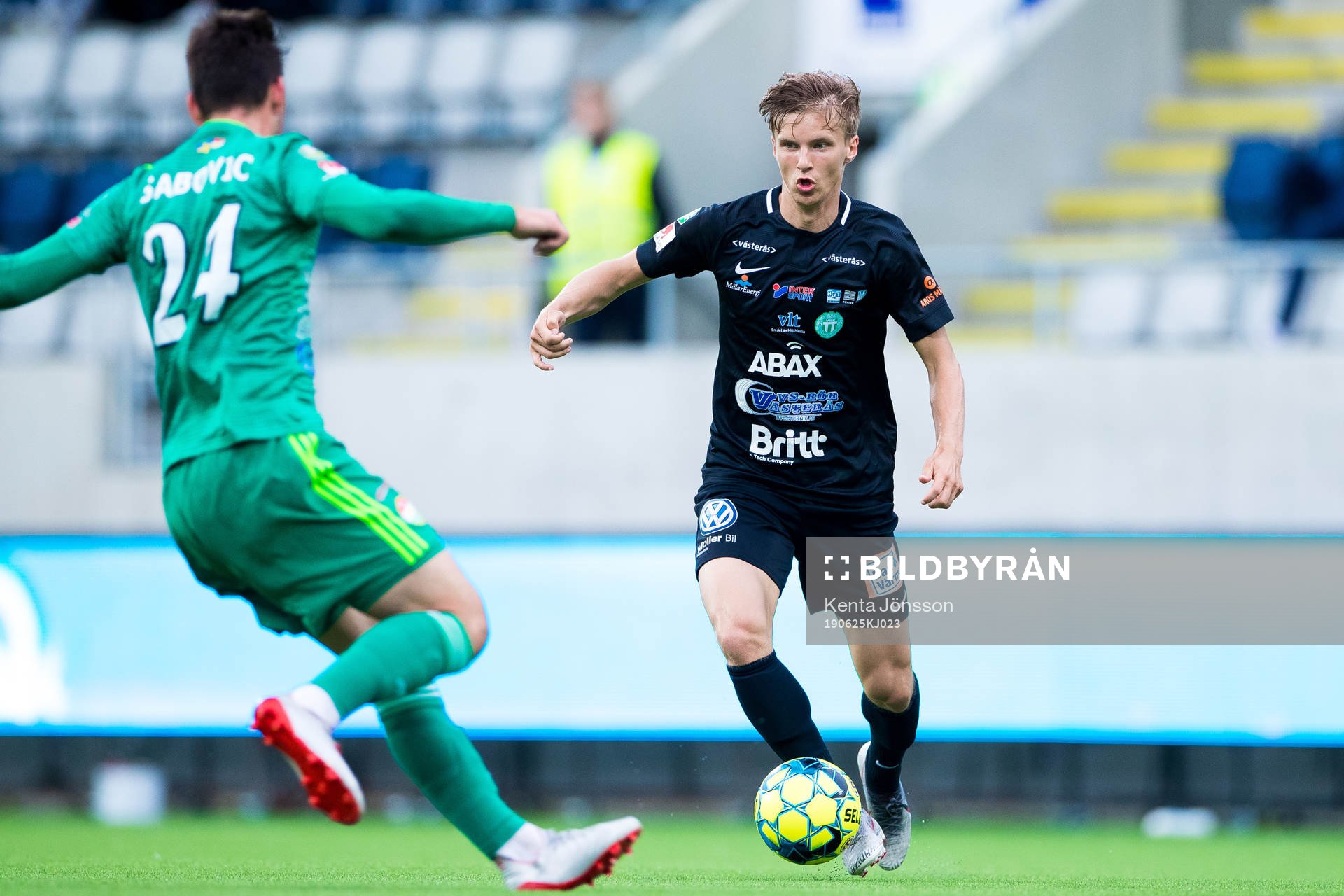 Västerås Samuel Holm och Dalkurds Besard Sabovic
