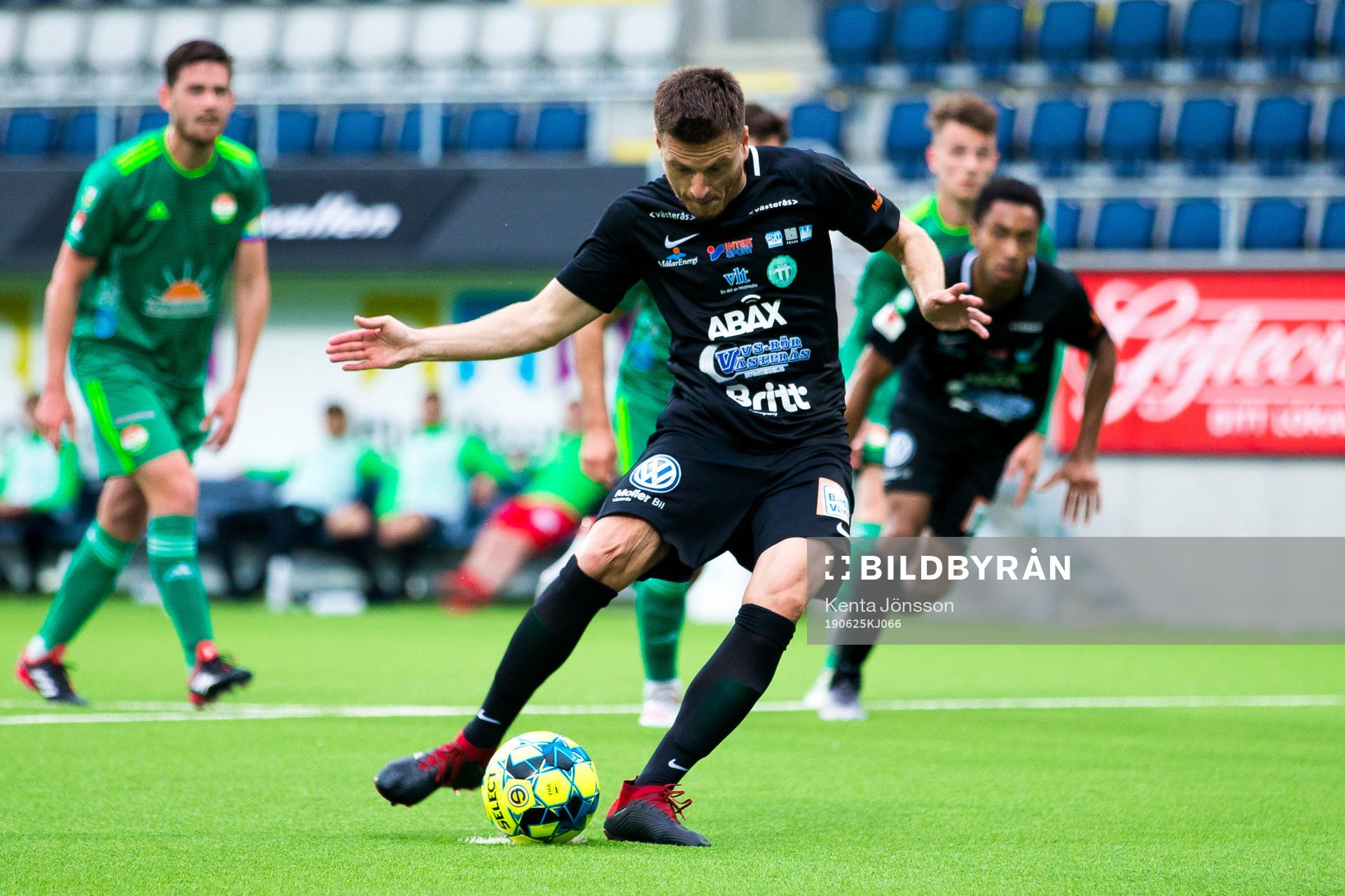 Västerås Boris Ljevar med en straffspark till 1-3