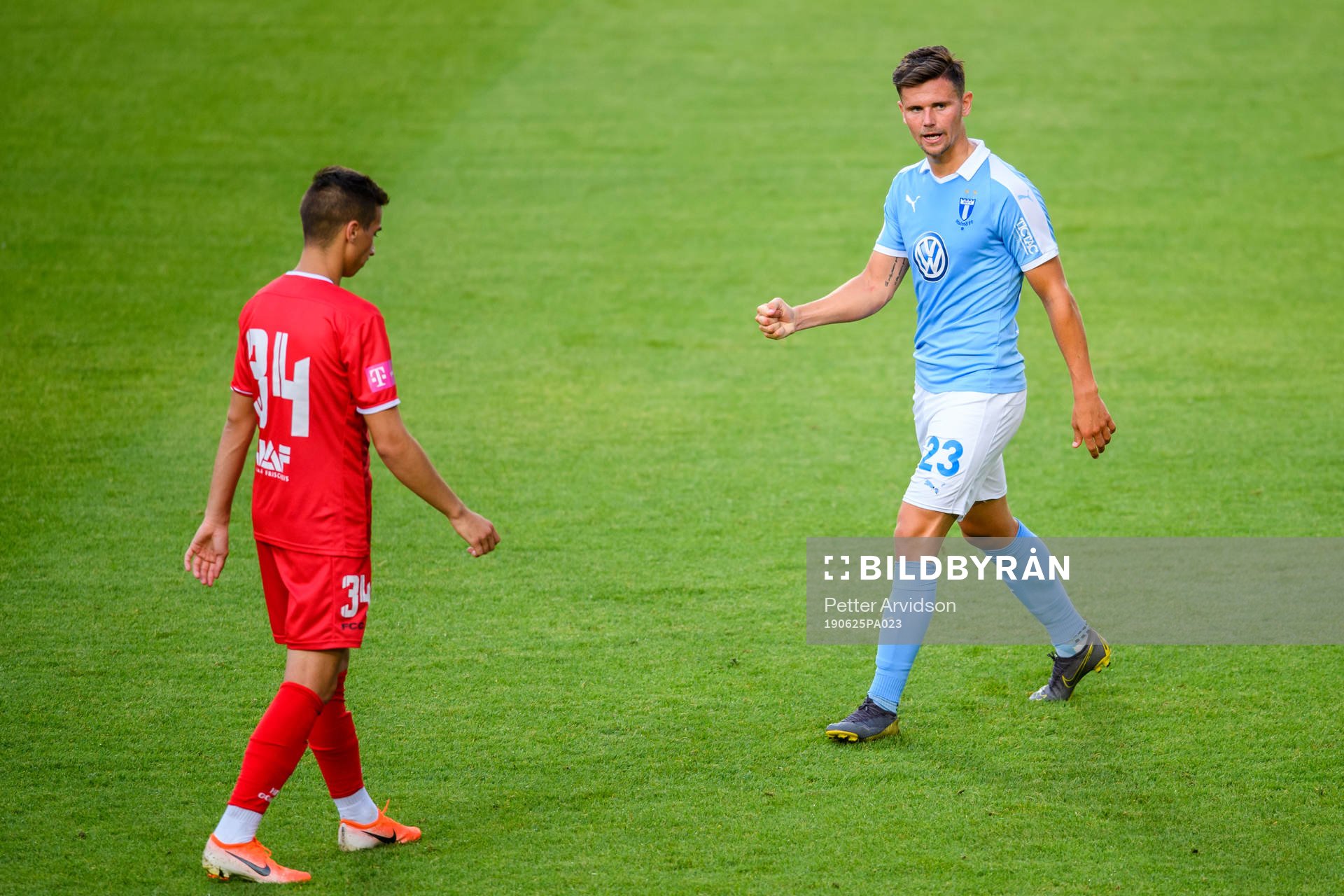 Malmö FFs Marcus Antonsson jublar
