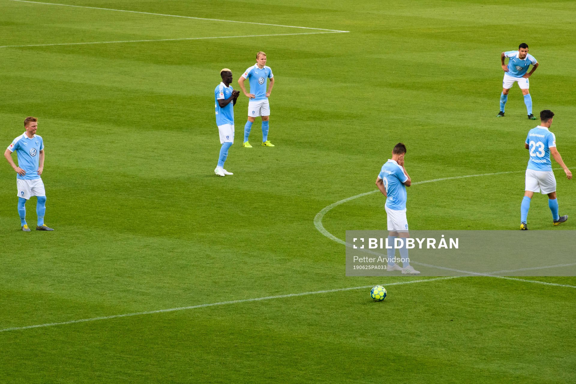 Malmö FFs spelare deppar