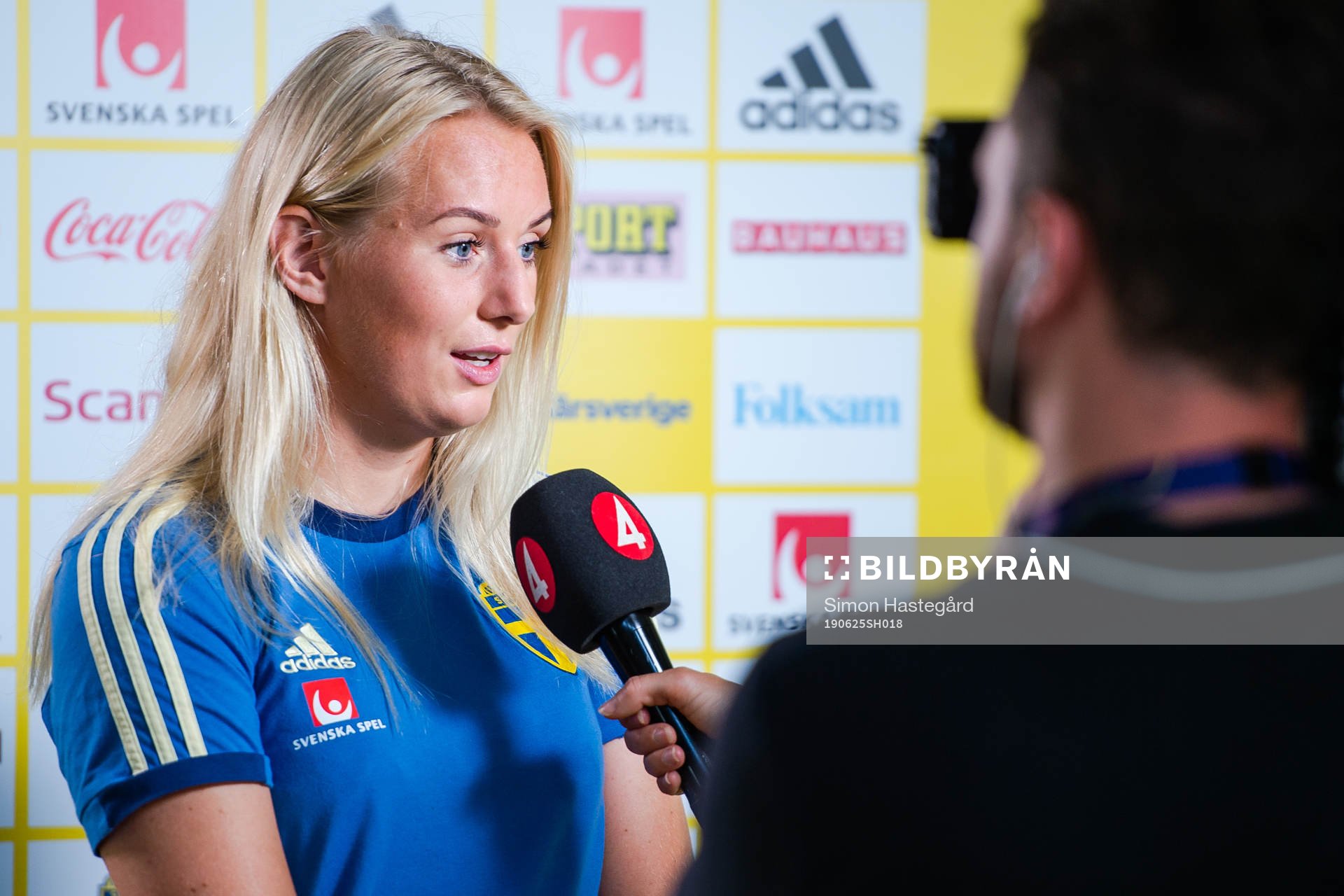 Stina Blackstenius of Sweden