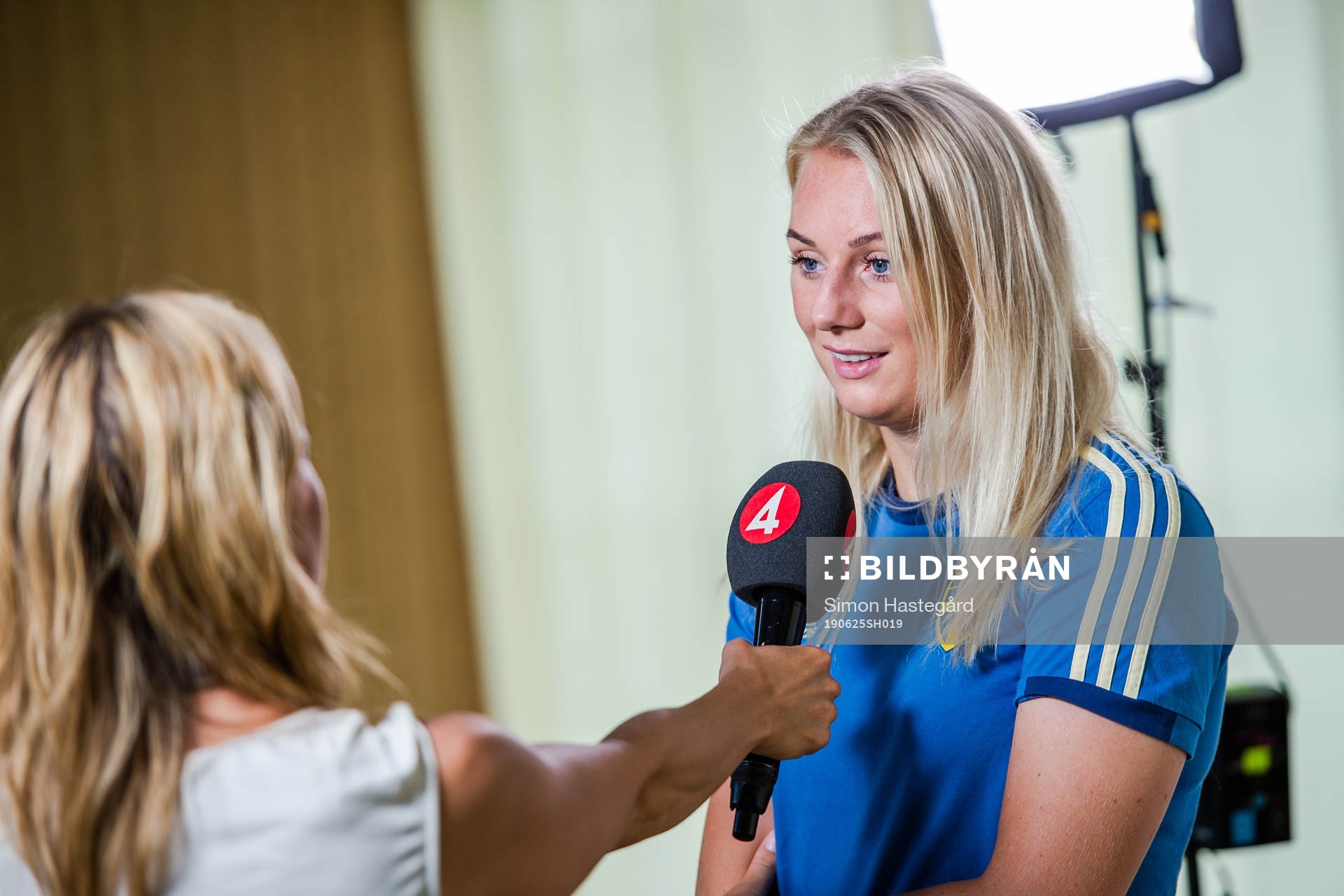 Stina Blackstenius of Sweden