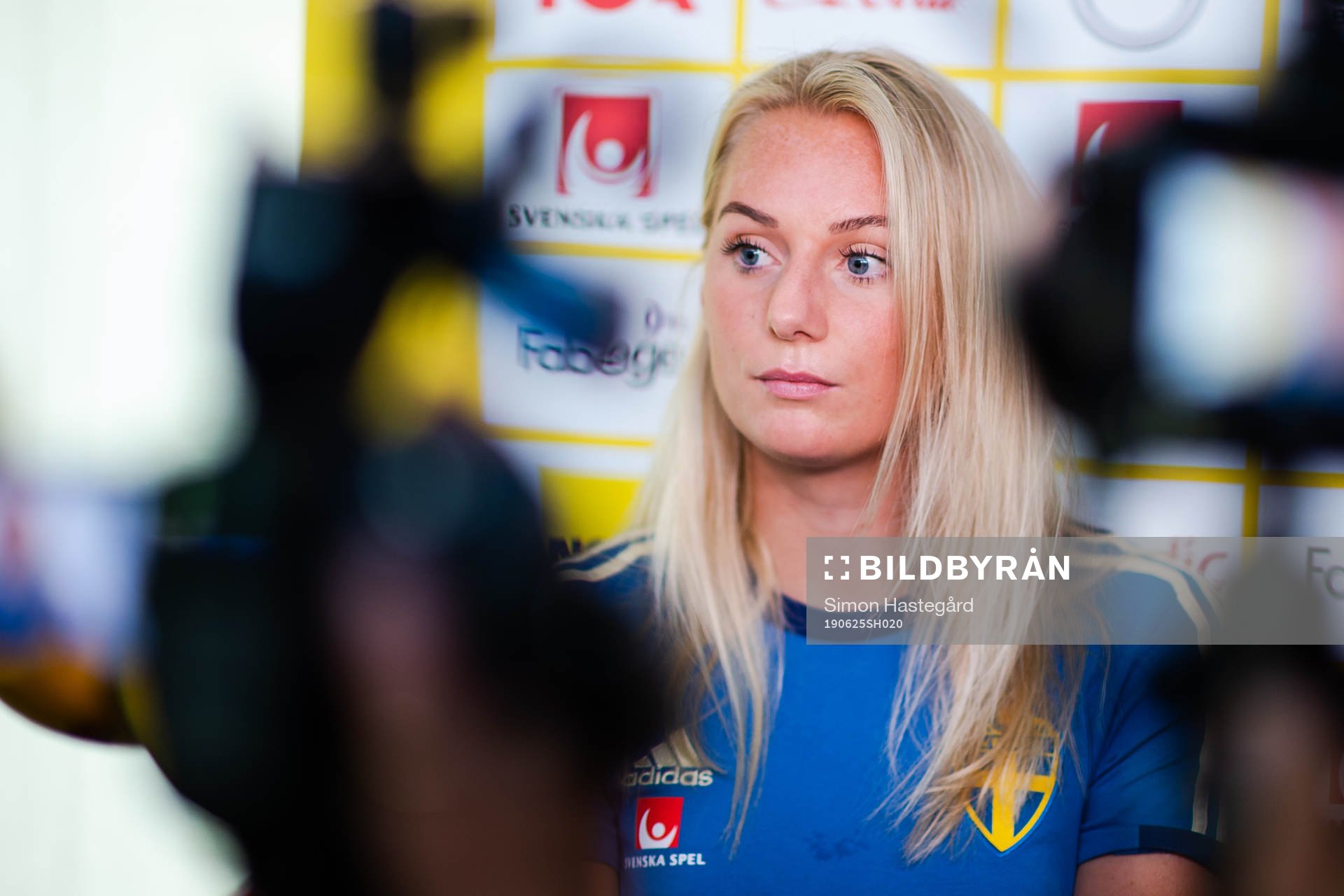 Stina Blackstenius of Sweden