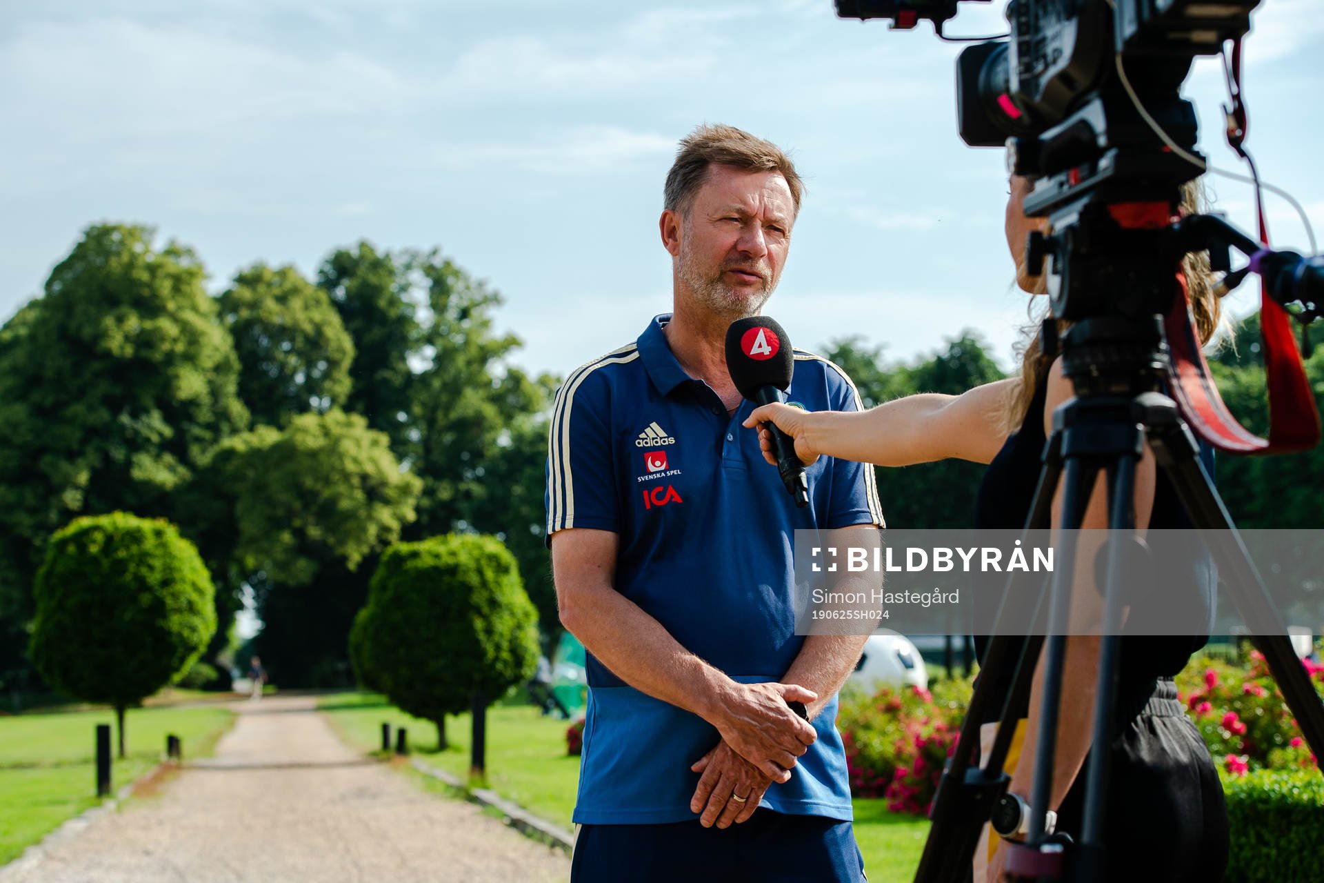 Peter Gerhardsson, Head coach of Sweden