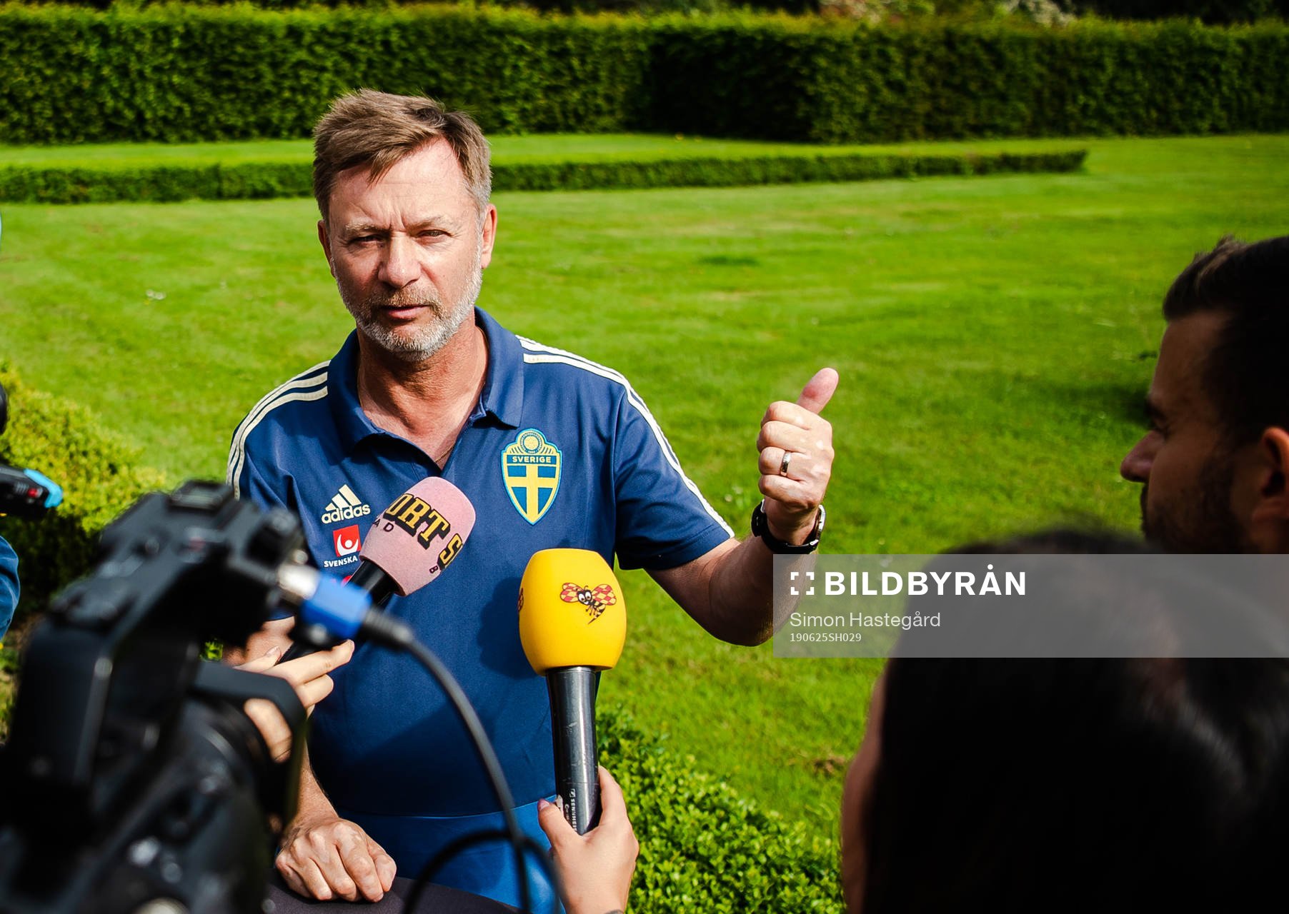 Peter Gerhardsson, Head coach of Sweden