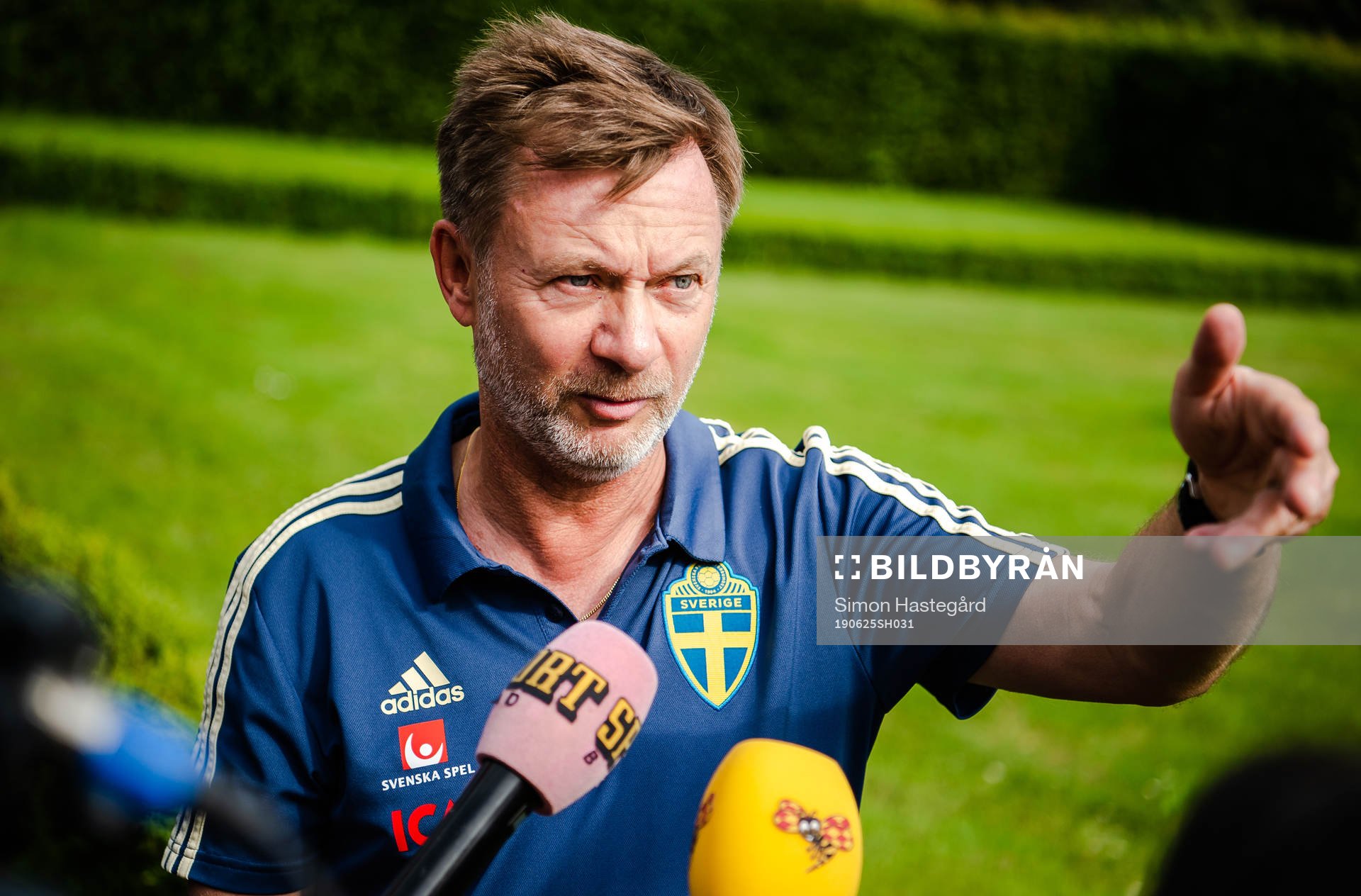 Peter Gerhardsson, Head coach of Sweden