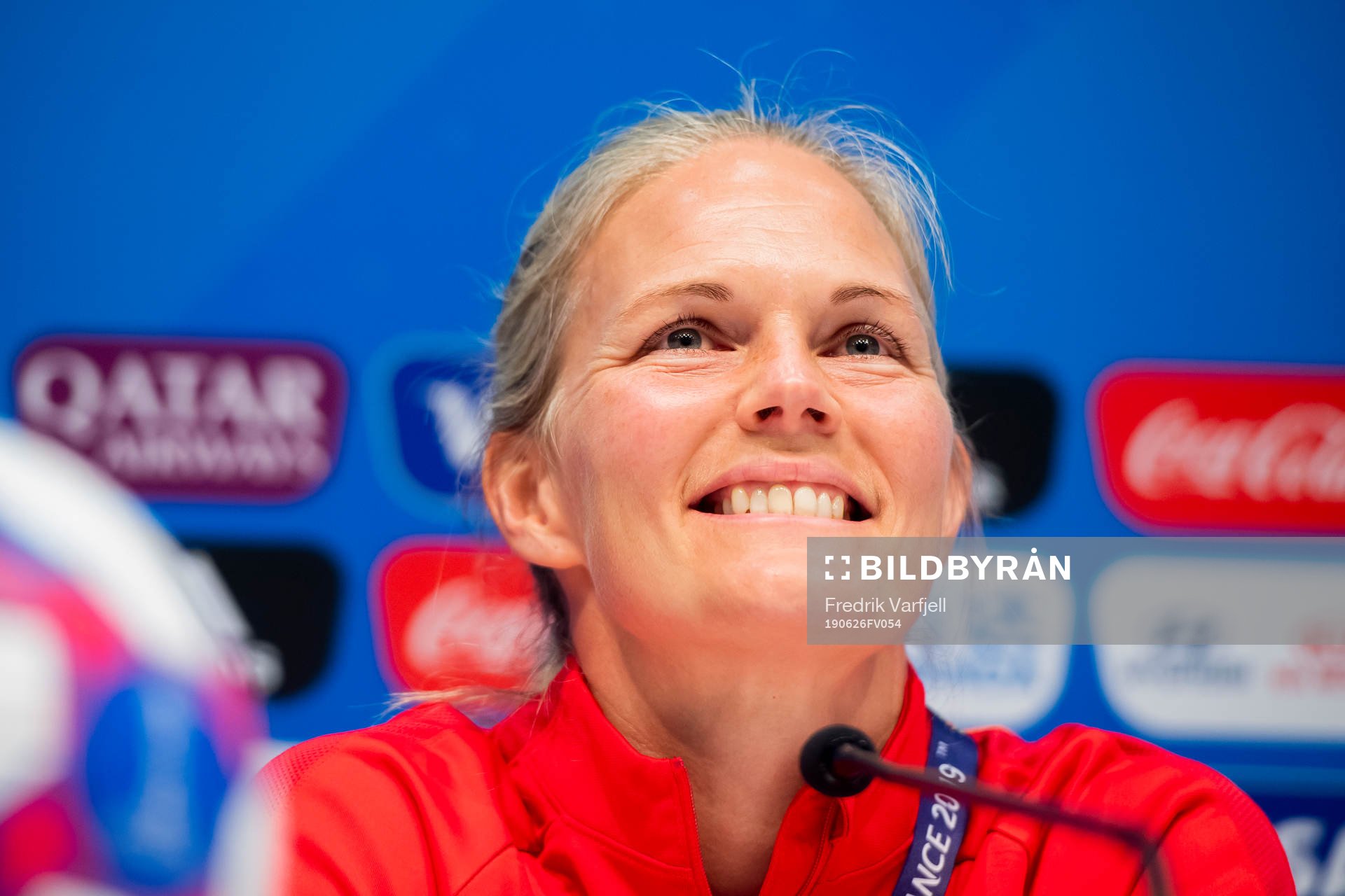 Goalkeeper Ingrid Hjelmseth of Norway