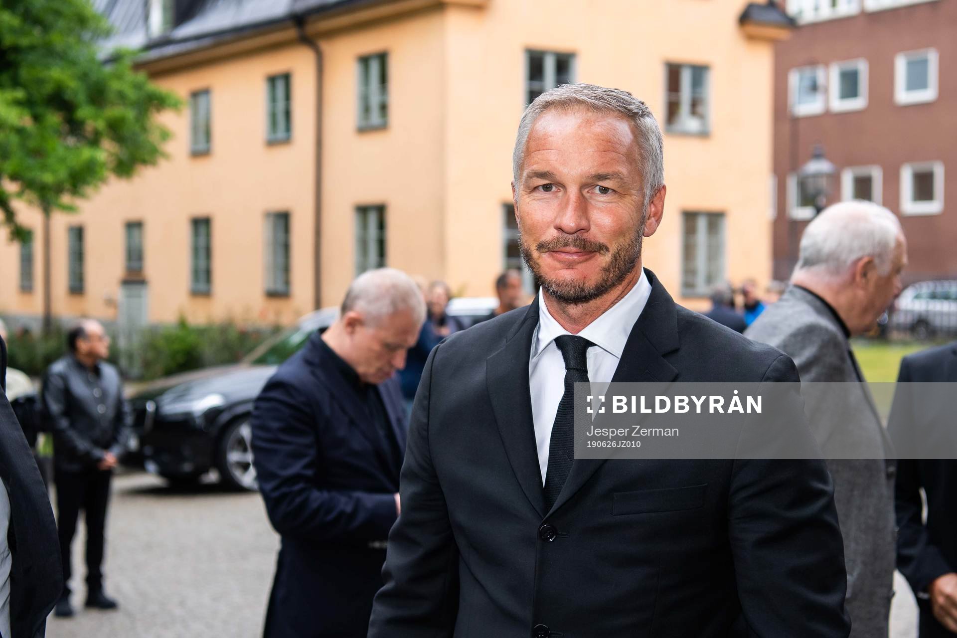 Former football player Patrik Andersson