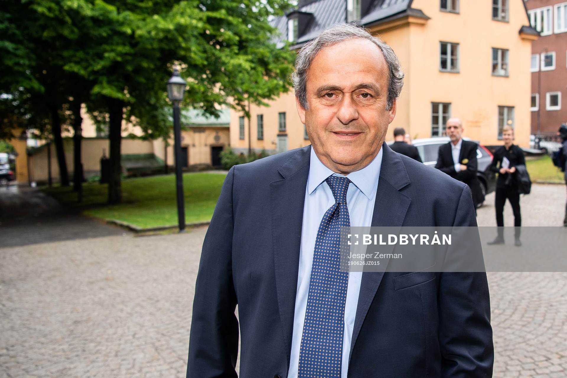 Former UEFA president Michel Platini
