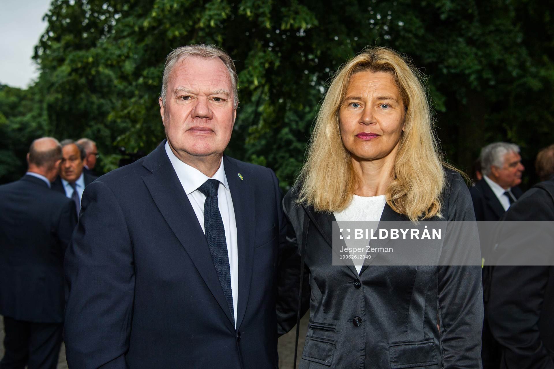 Karl-Erik Nilsson, chairman of Swedish football association