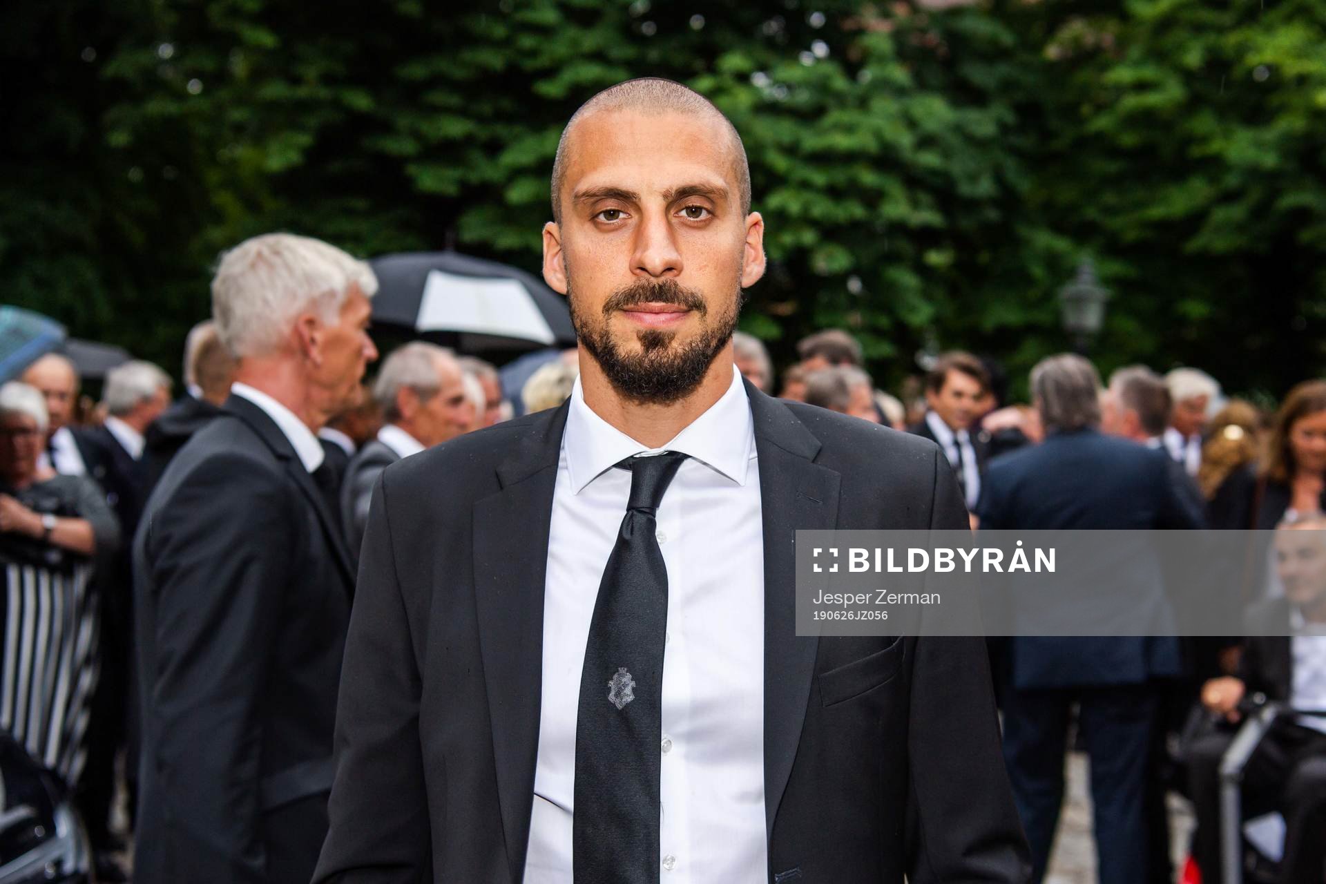 Football player Panajotis Dimitriadis of AIK