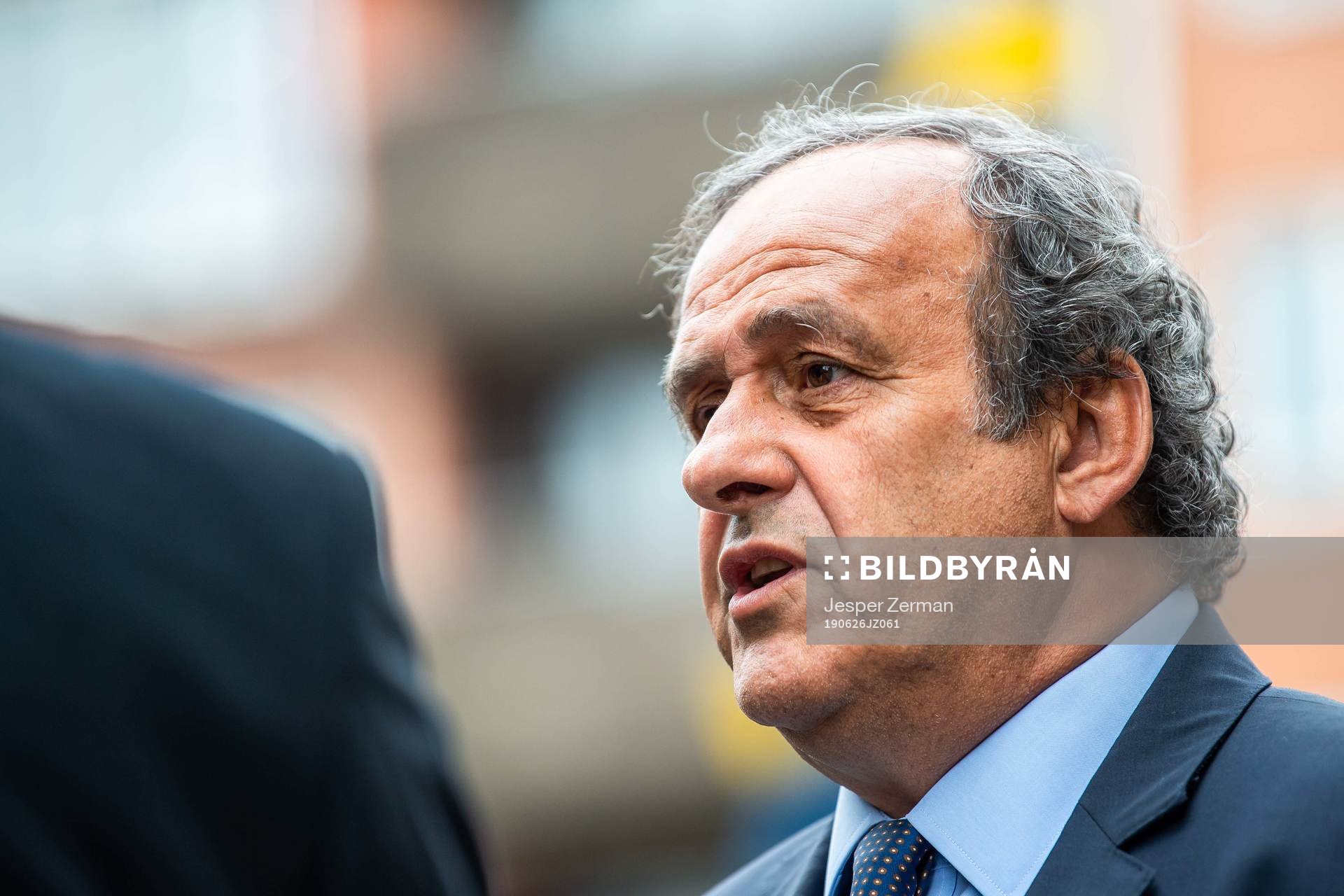 Former football player and UEFA President Michel Platini