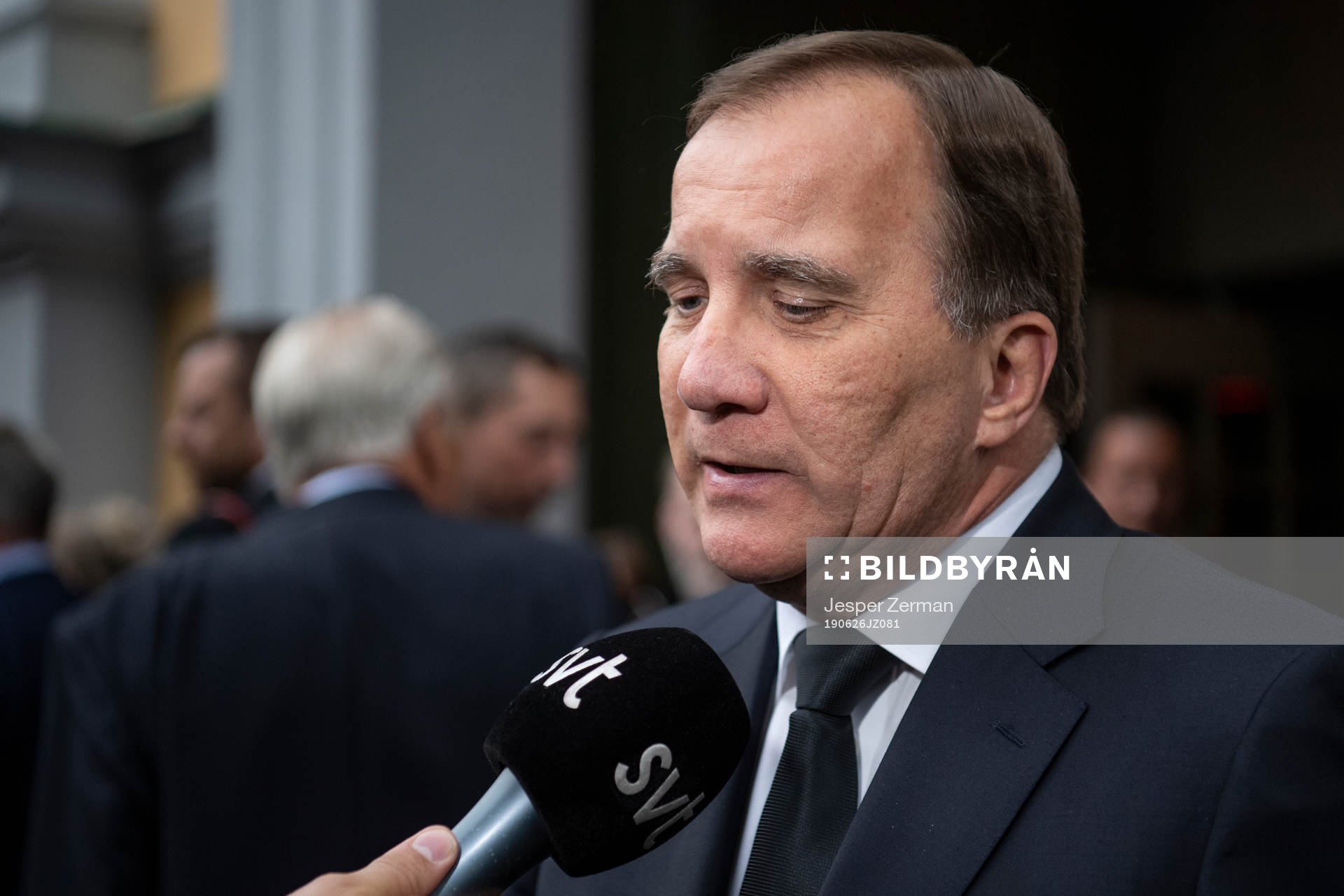 Prime minister Stefan Löfven of Sweden