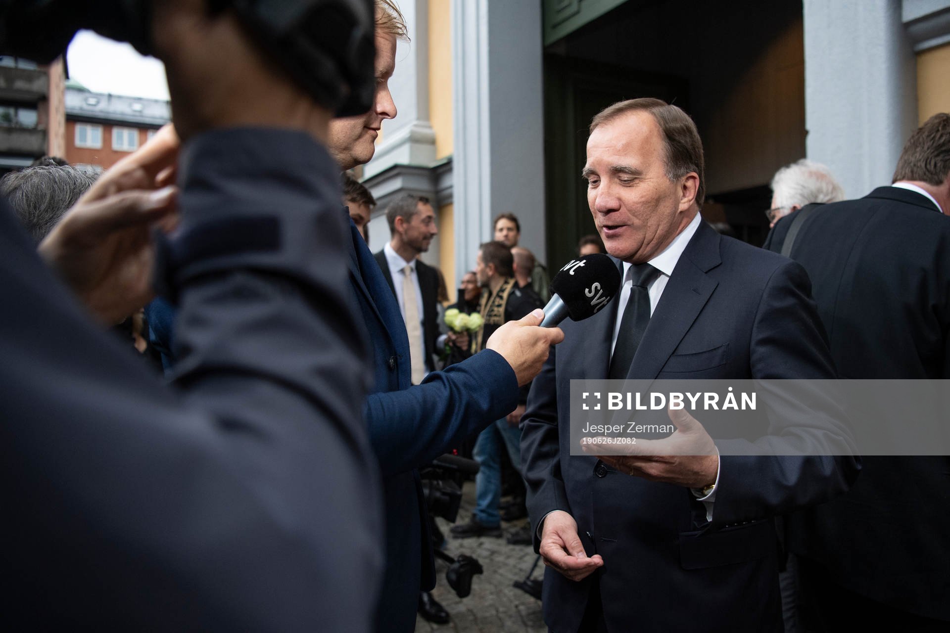 Prime minister Stefan Löfven of Sweden