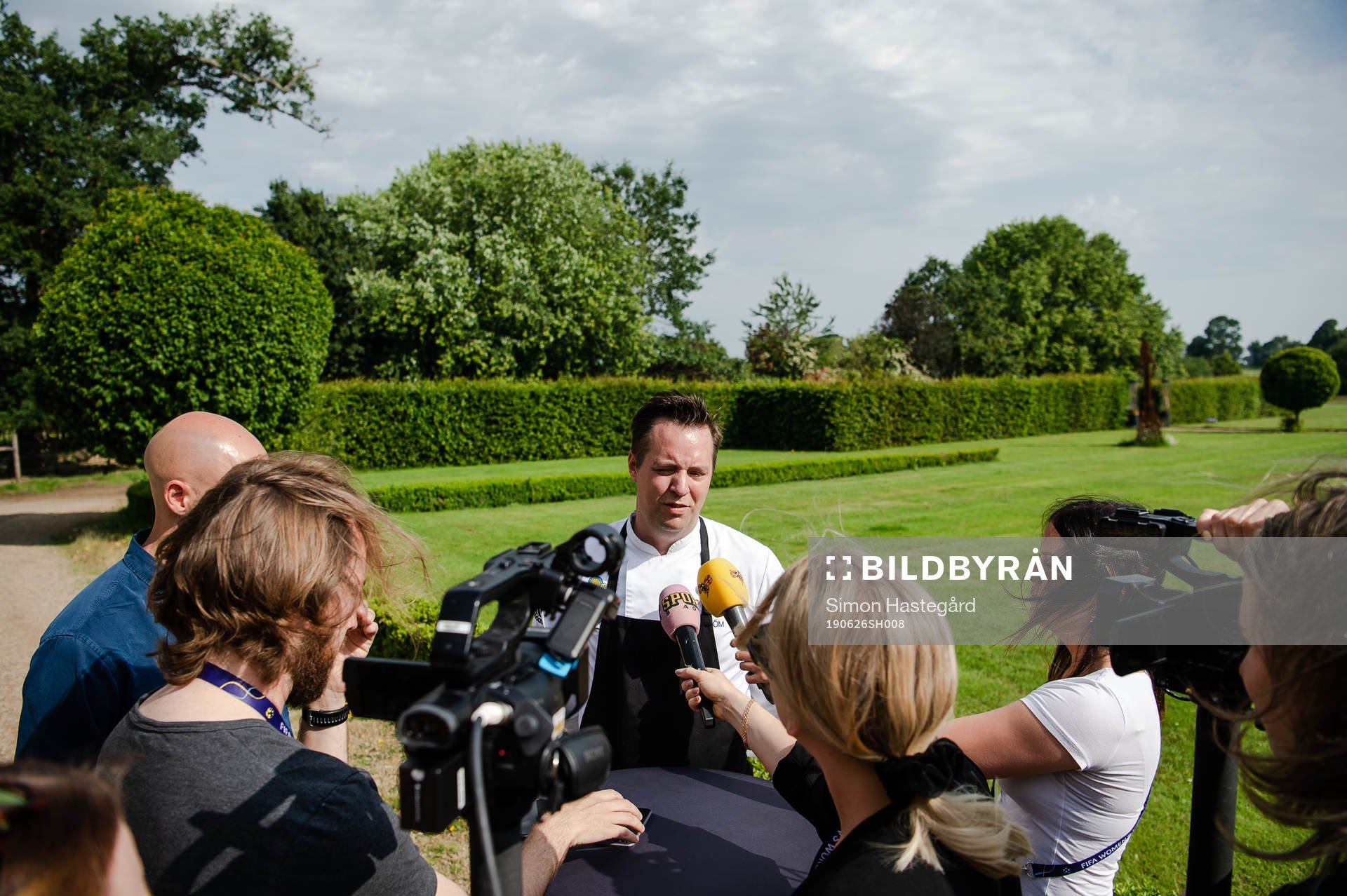 Dick Broström, Chef of Sweden