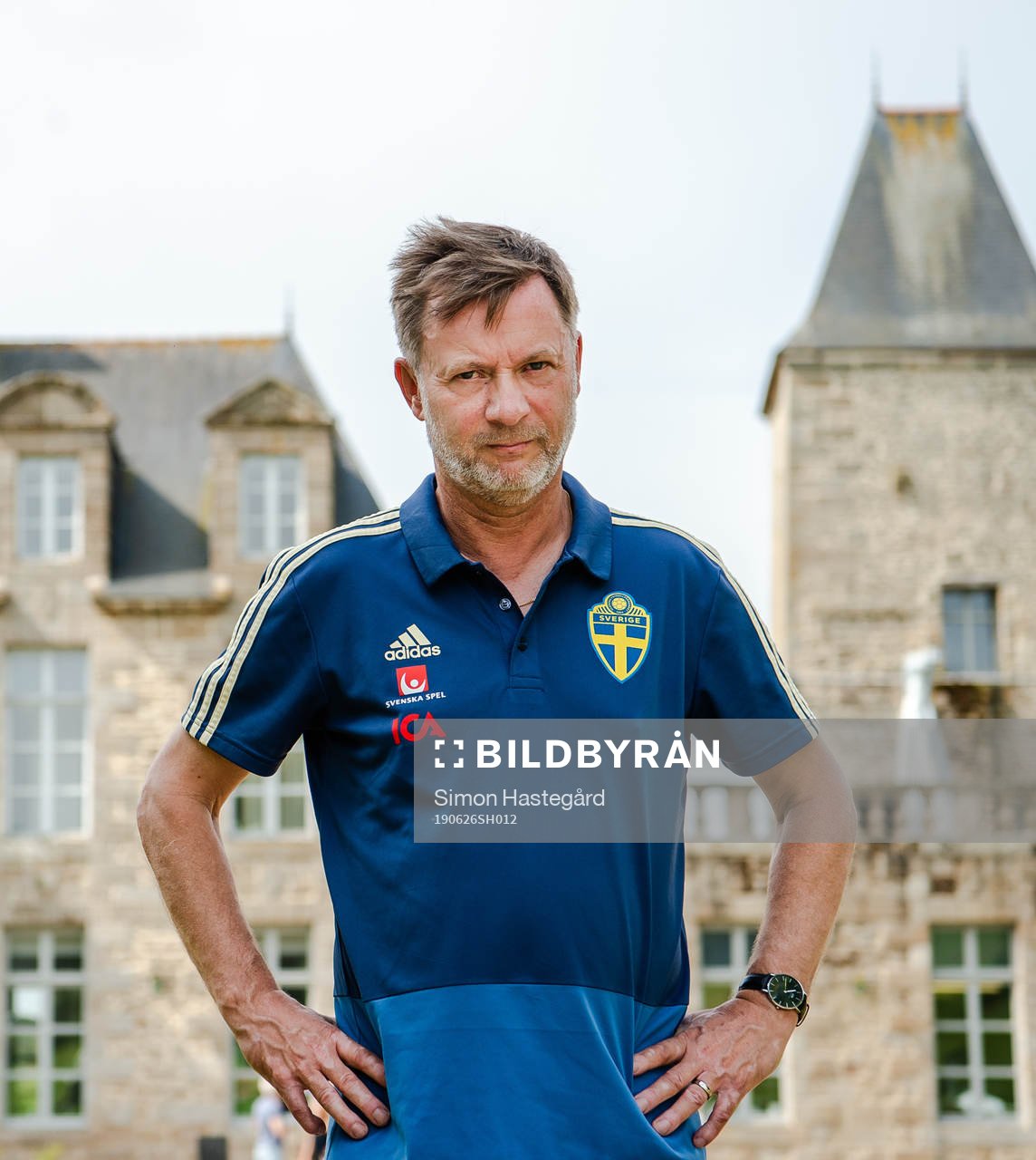 Peter Gerhardsson, Head coach of Sweden poses for a portrait
