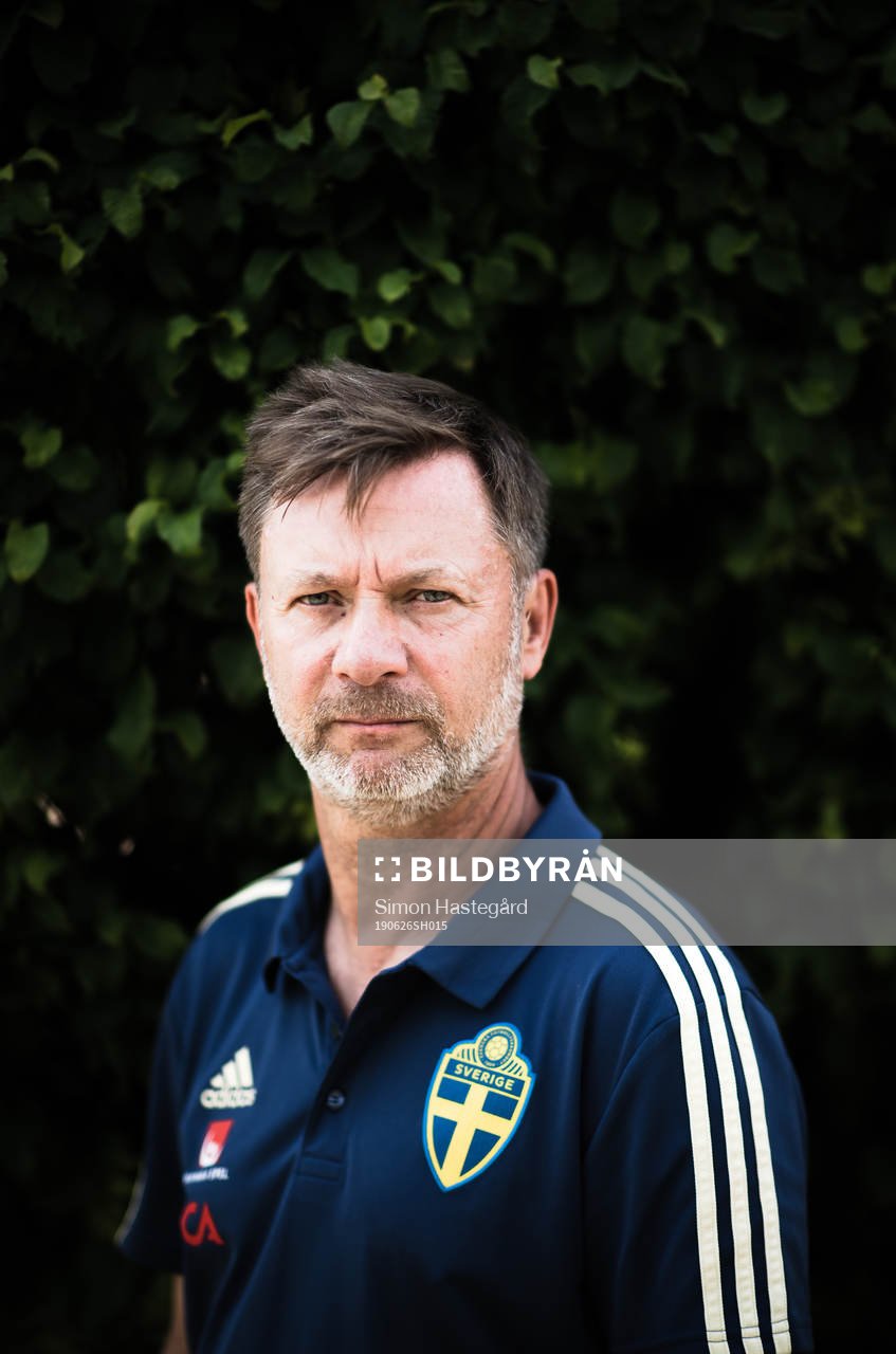 Peter Gerhardsson, Head coach of Sweden poses for a portrait