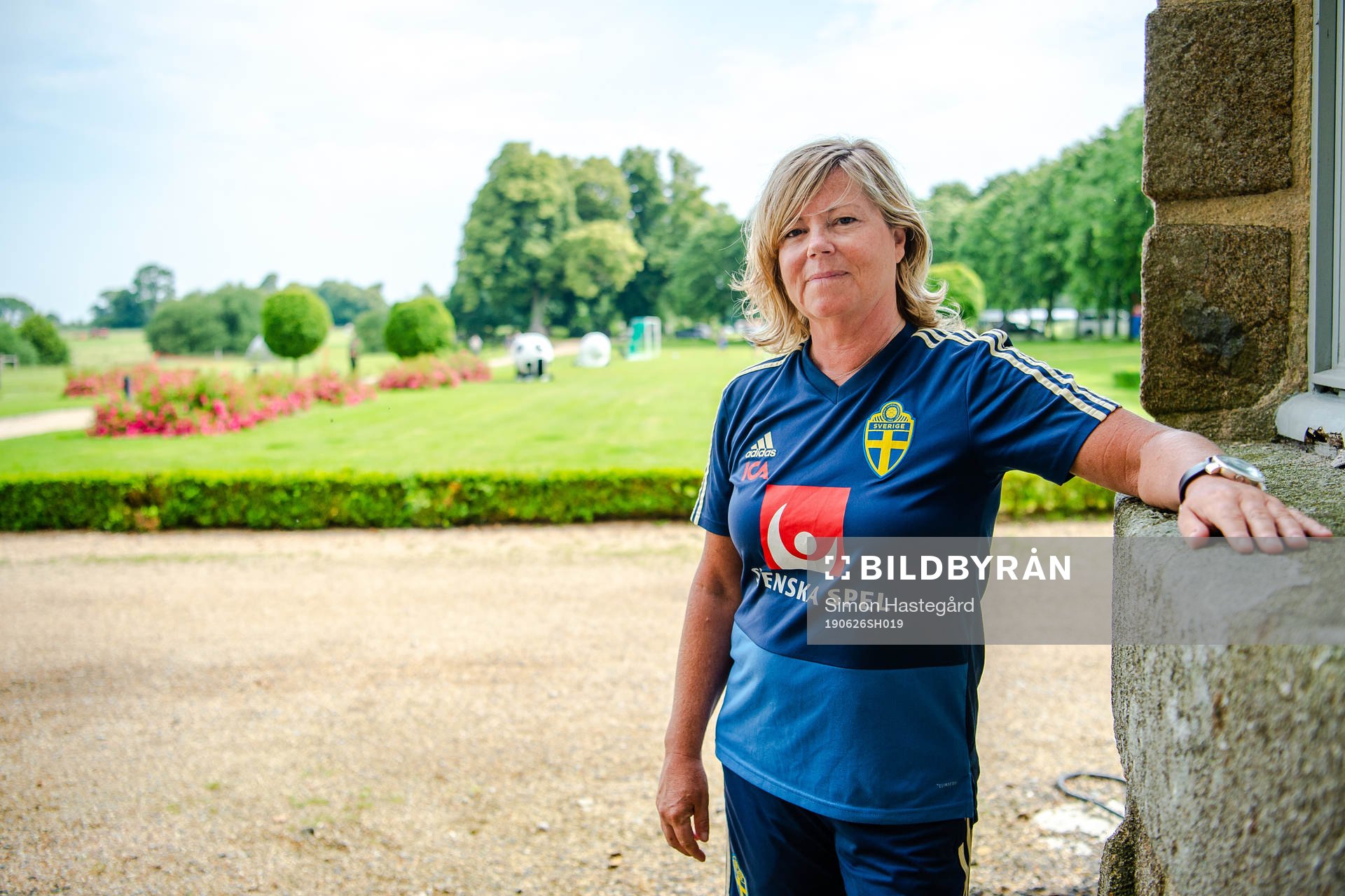 Marika Domanski Lyfors, Head of delegation of Sweden poses