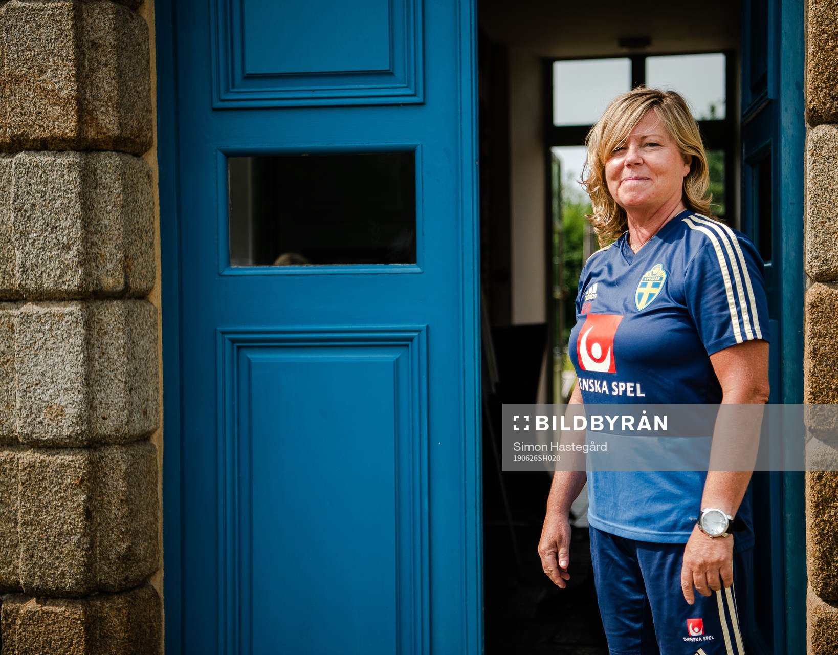 Marika Domanski Lyfors, Head of delegation of Sweden poses