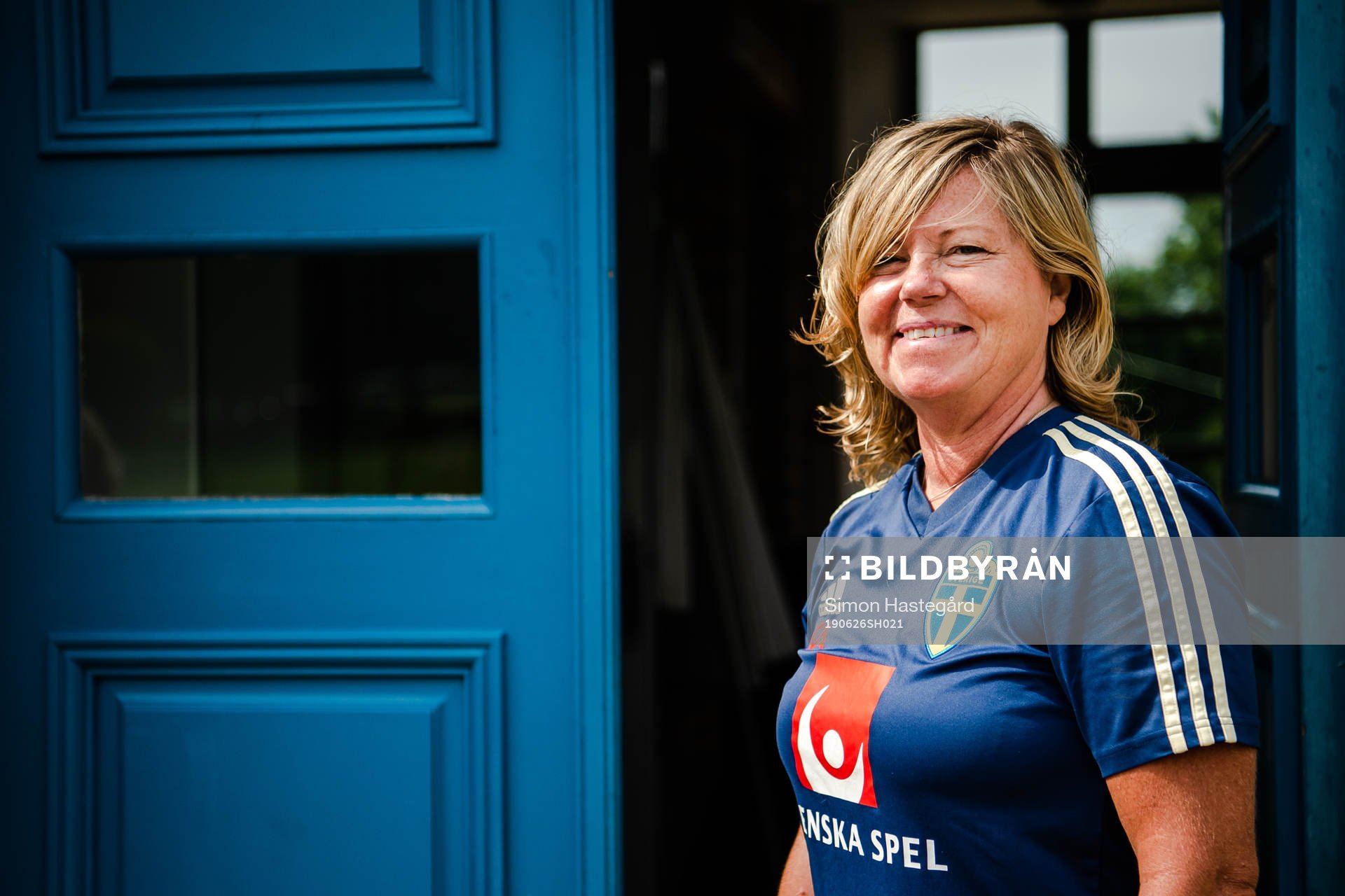 Marika Domanski Lyfors, Head of delegation of Sweden poses