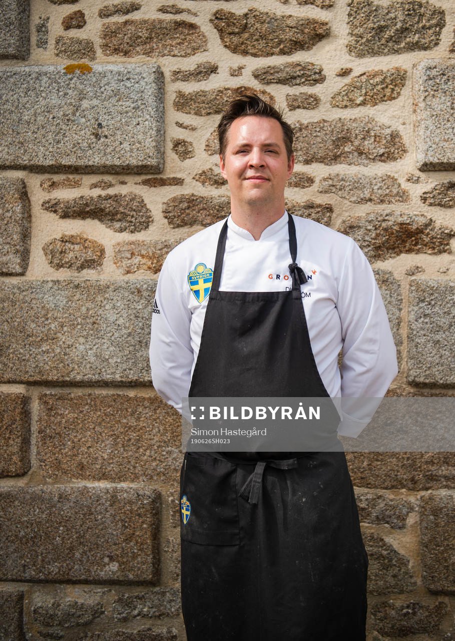 Dick Broström, Chef of Sweden poses for a portrait