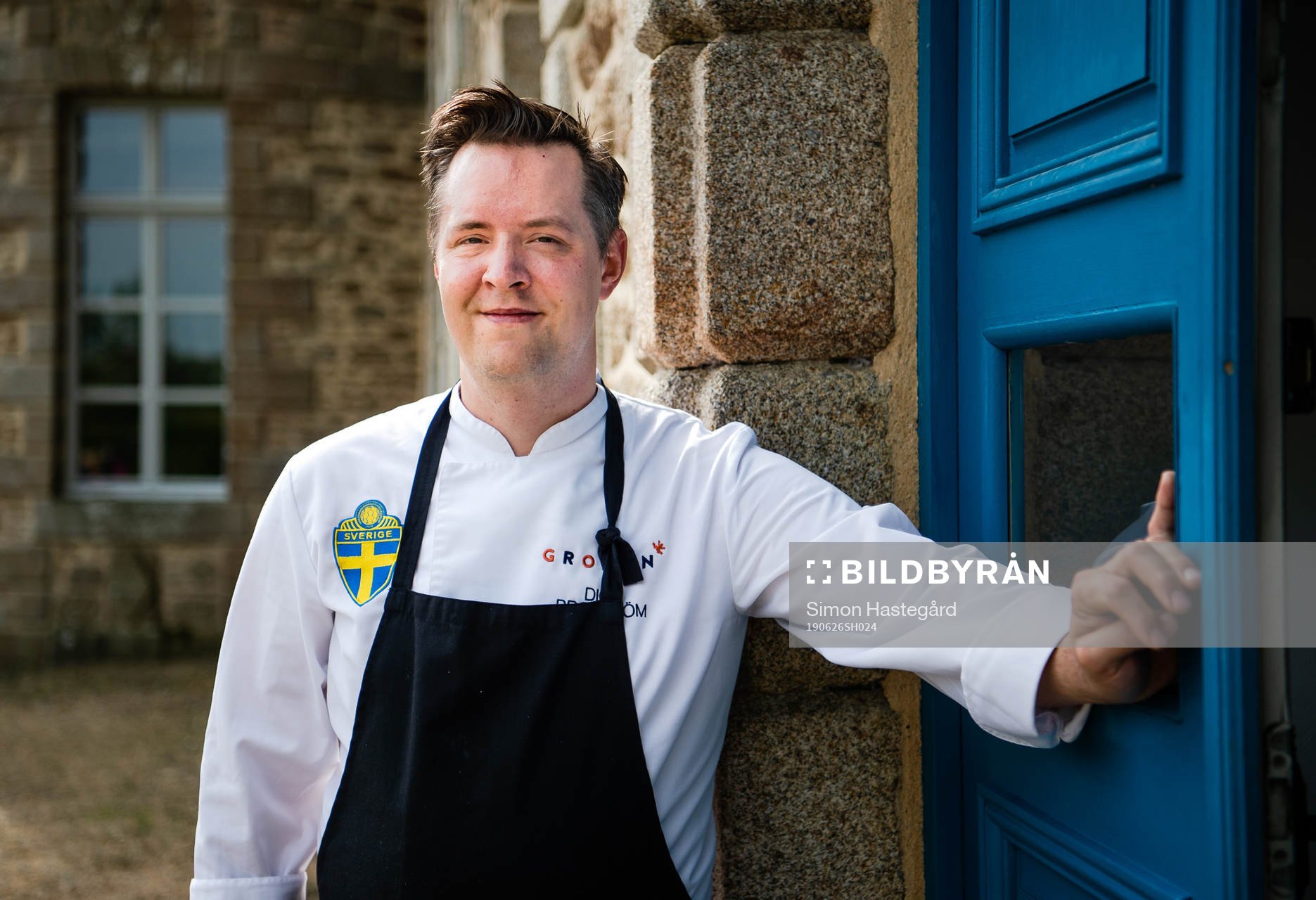 Dick Broström, Chef of Sweden poses for a portrait