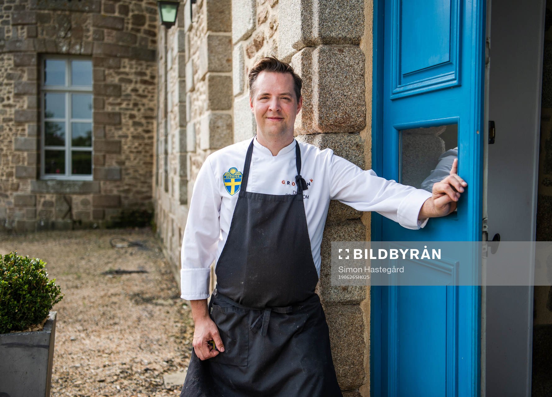 Dick Broström, Chef of Sweden poses for a portrait