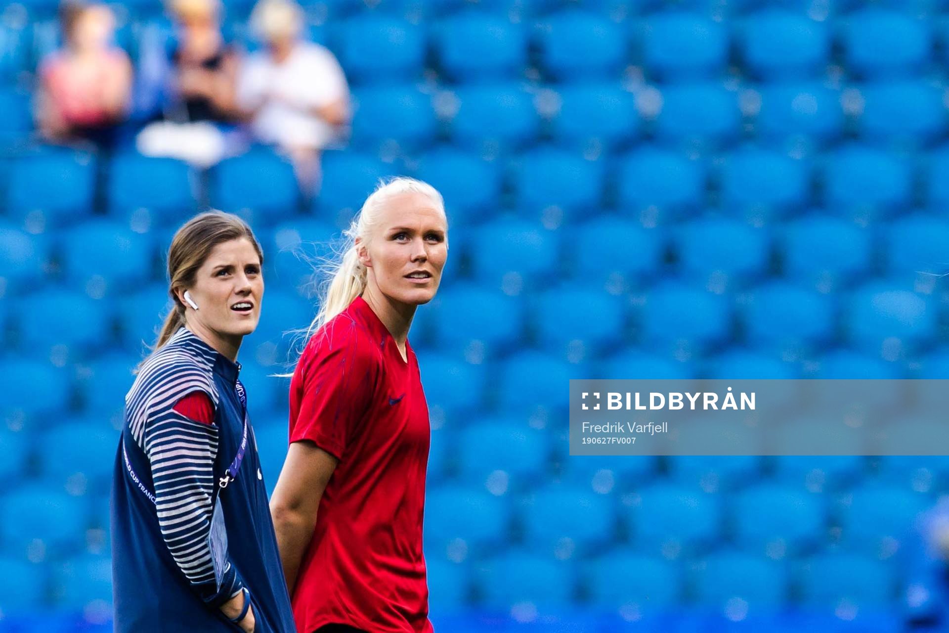 Maren Nævdal Mjelde and Maria Thorisdottir of Norway