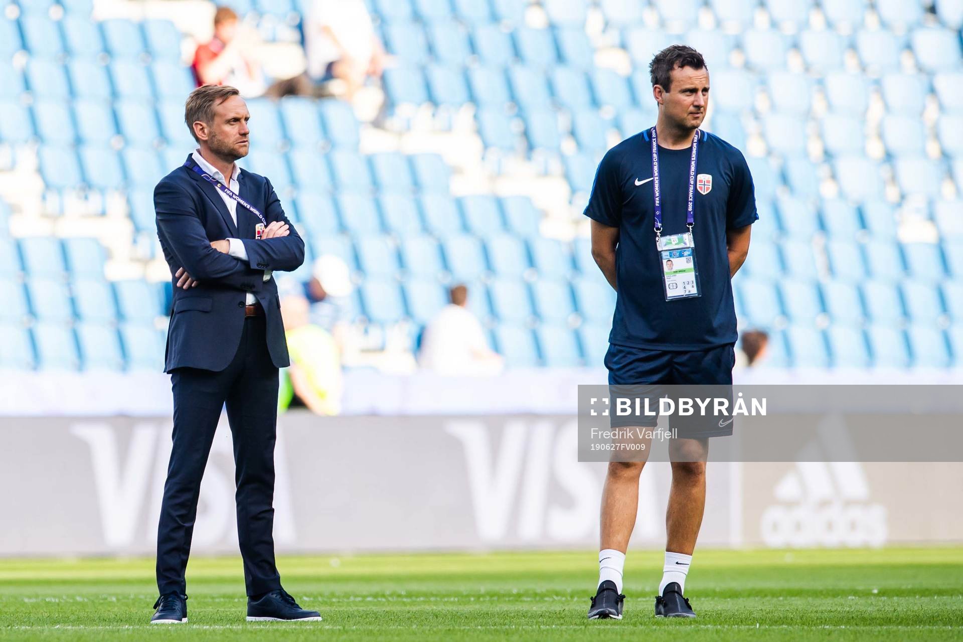 Martin Sjögren, head coach of Norway ahead the FIFA