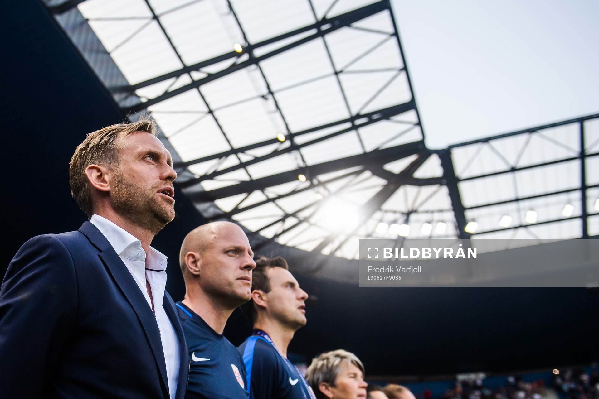 Martin Sjögren, head coach and Anders Jacobson, assistant