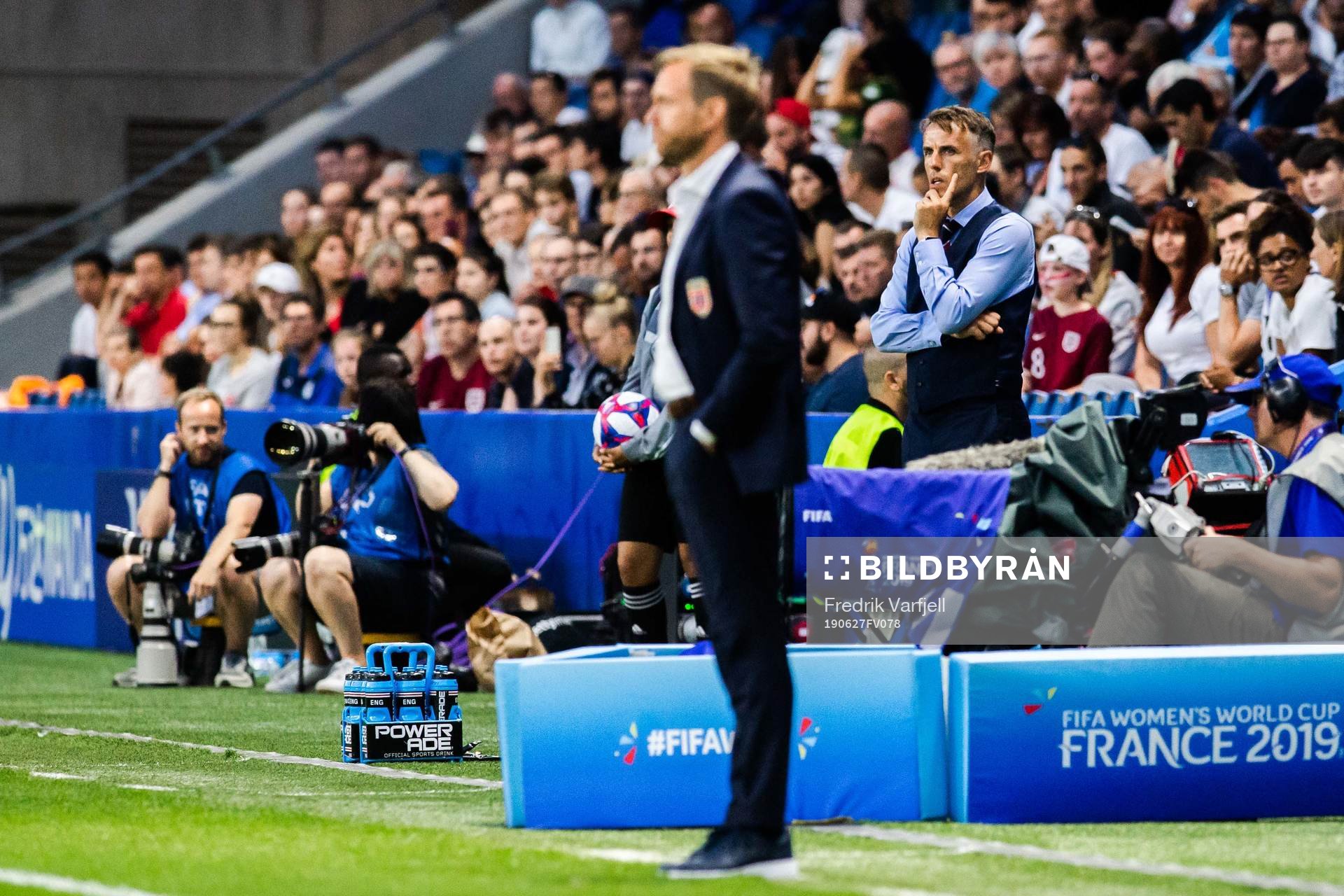 Phil Neville, head coach of England