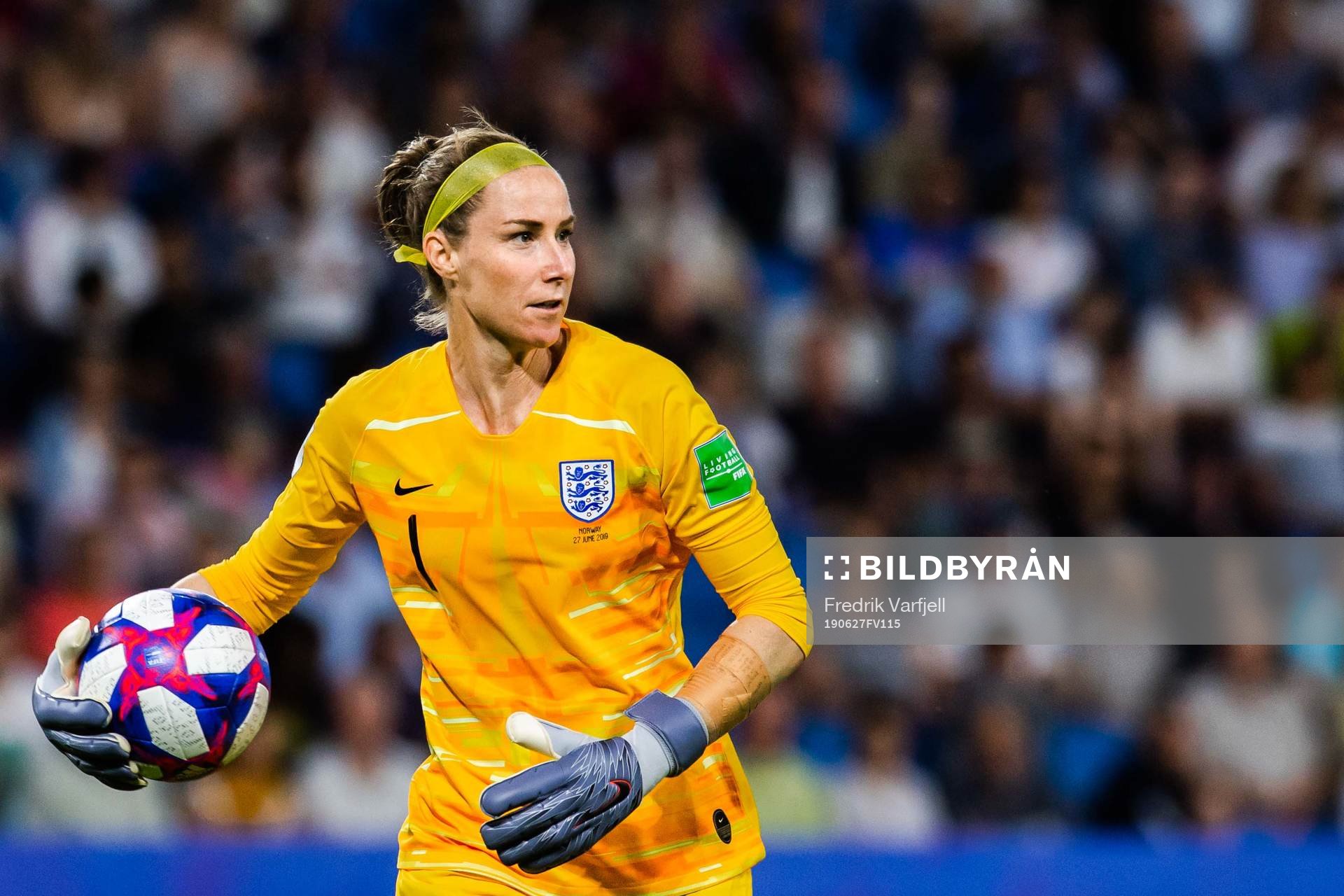 Goalkeeper Karen Bardsley of England