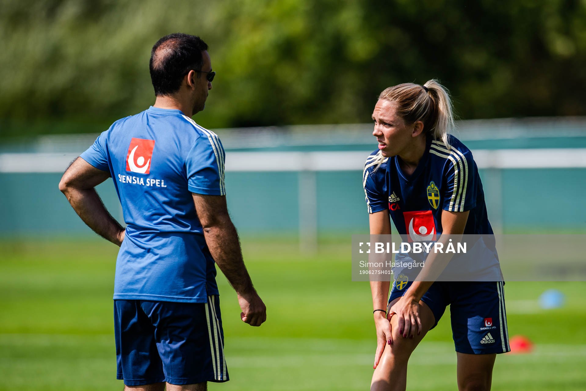 Ali Kad, Doctor and Elin Rubensson of Sweden