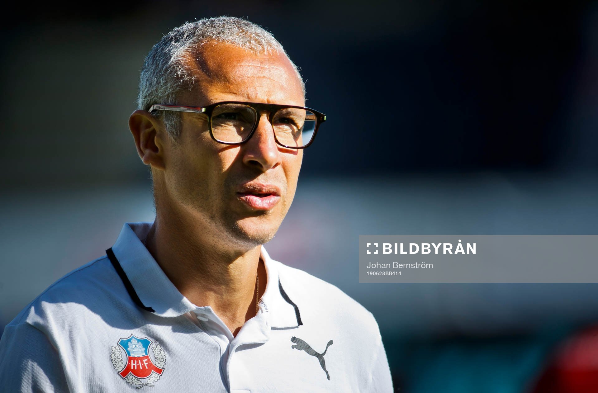 Helsingborgs tränare Henrik Larsson