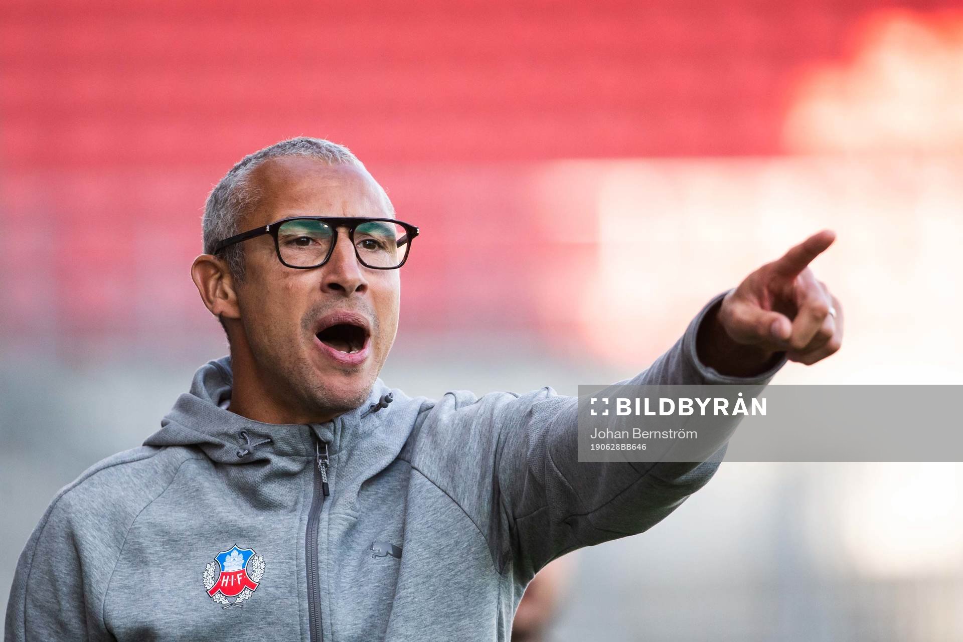 Helsingborgs tränare Henrik Larsson