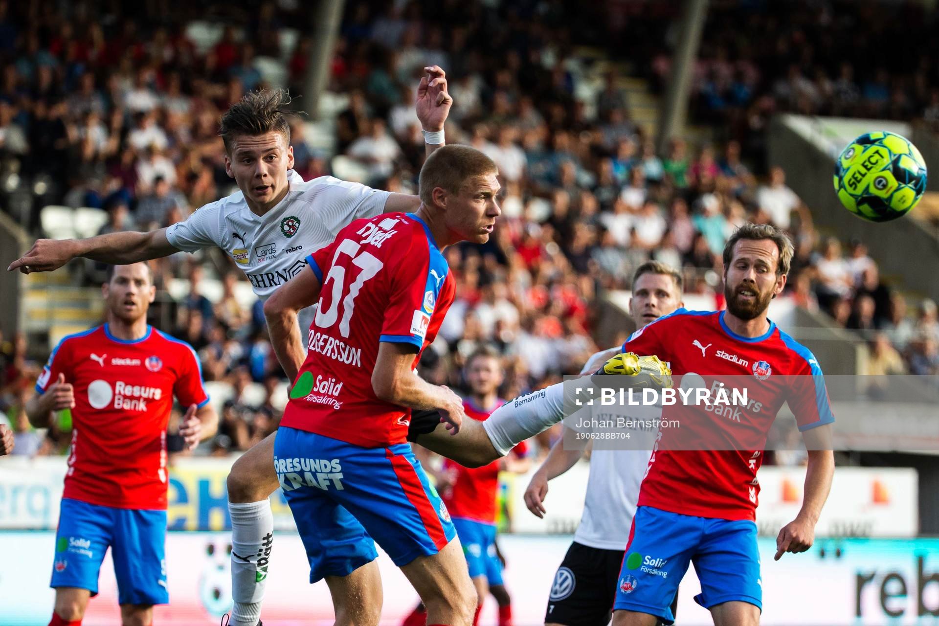 Örebros Jake Larsson och Helsingborgs Markus Holgersson