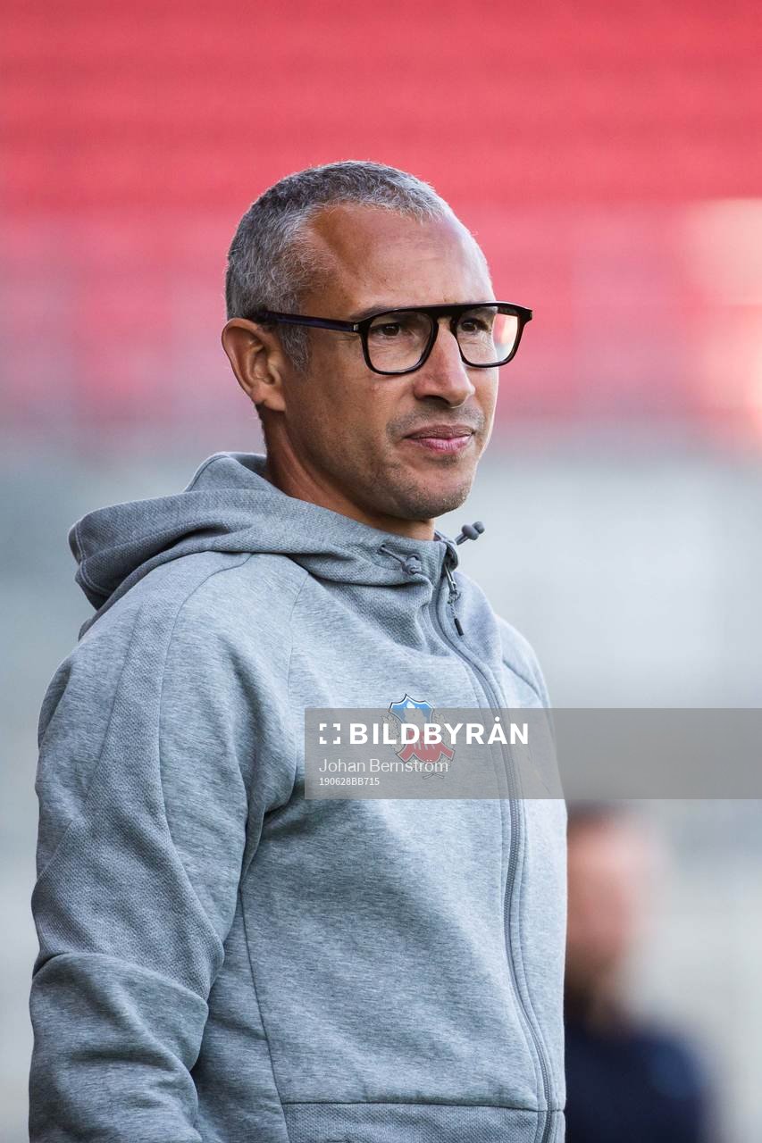 Helsingborgs tränare Henrik Larsson