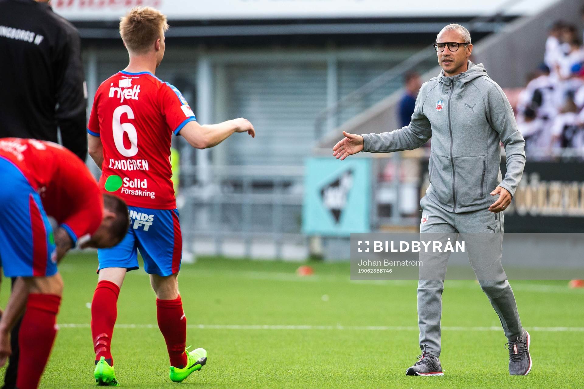 Helsingborgs tränare Henrik Larsson