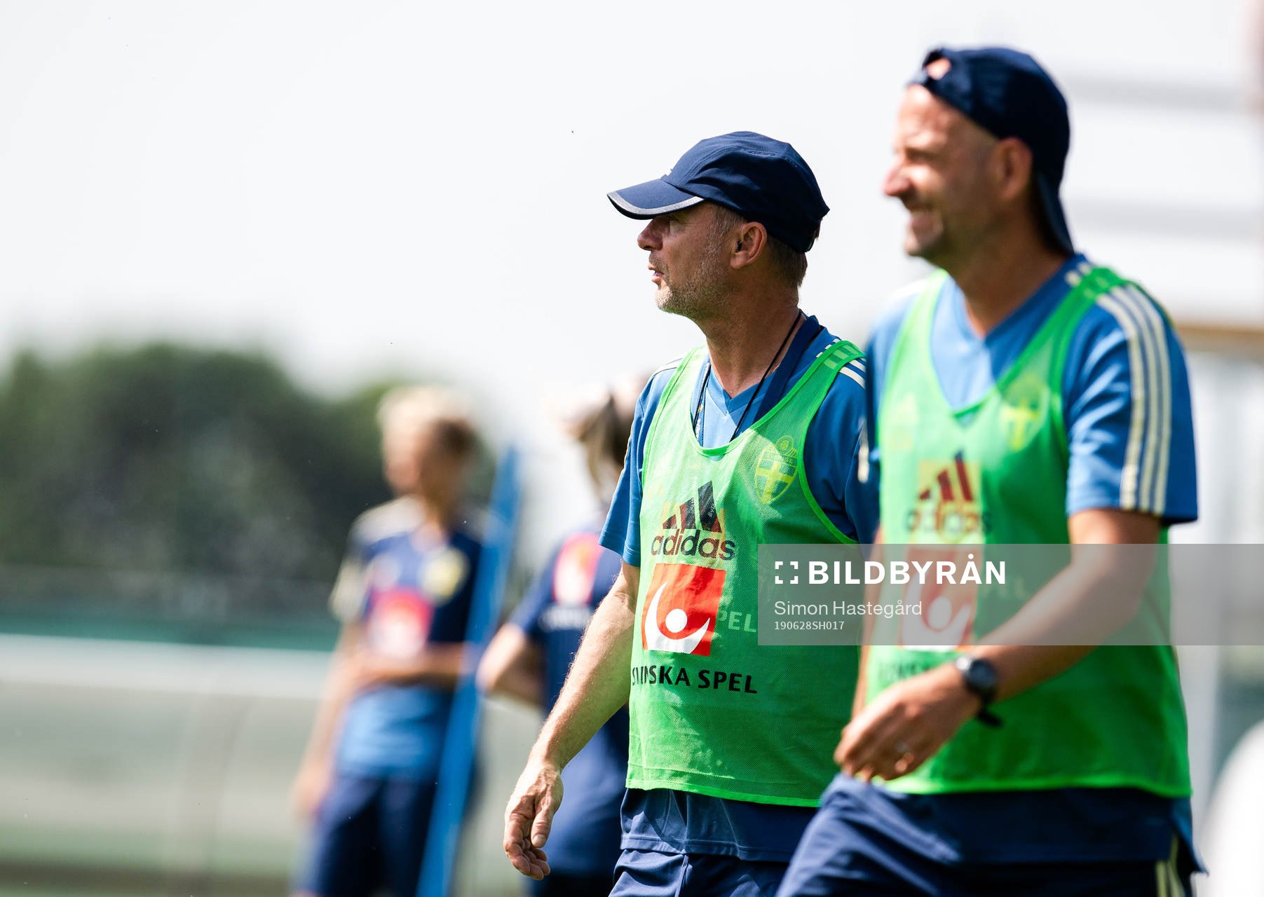 Peter Gerhardsson, Head coach and Magnus Wikman, assistant