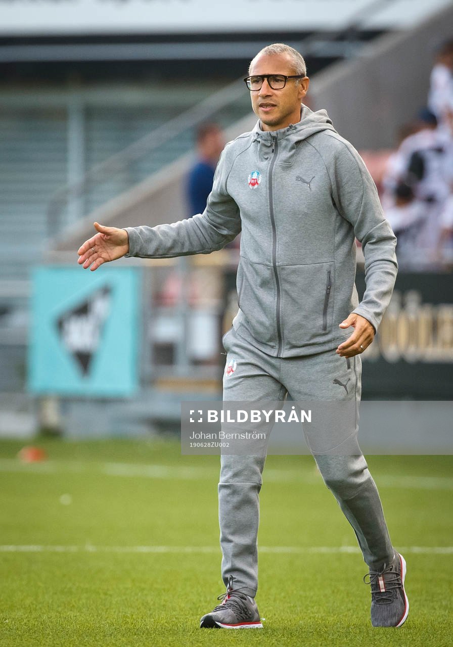 Helsingborgs tränare Henrik Larsson