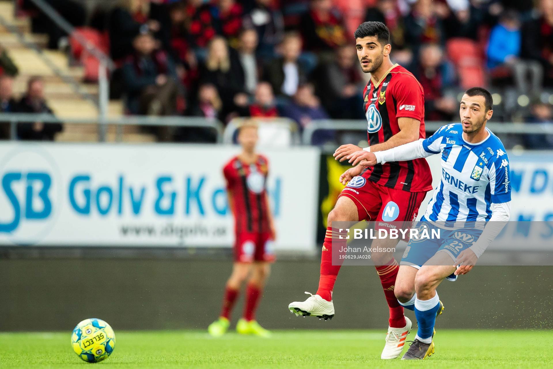 Östersunds Rewan Amin och IFK Göteborgs Giorgi