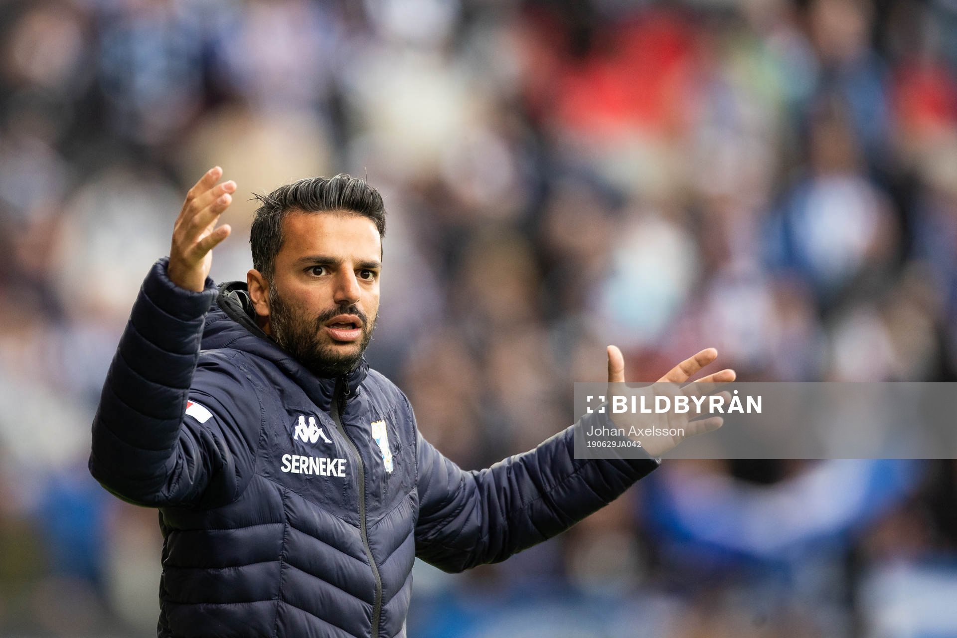 IFK Göteborgs tränare Poya Asbaghi