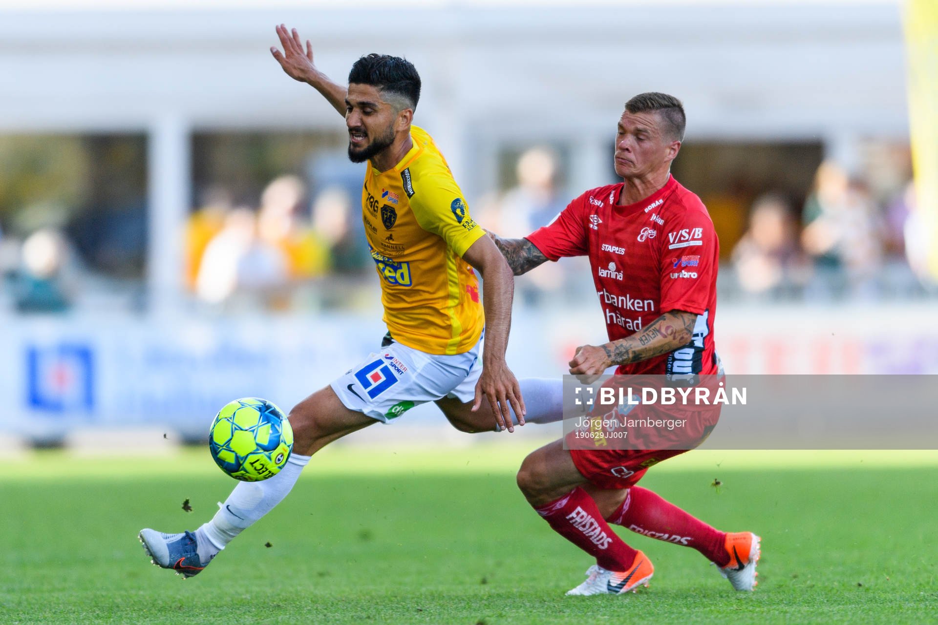 Falkenbergs Mahmut Özen och Elfsborgs Samuel Holmén