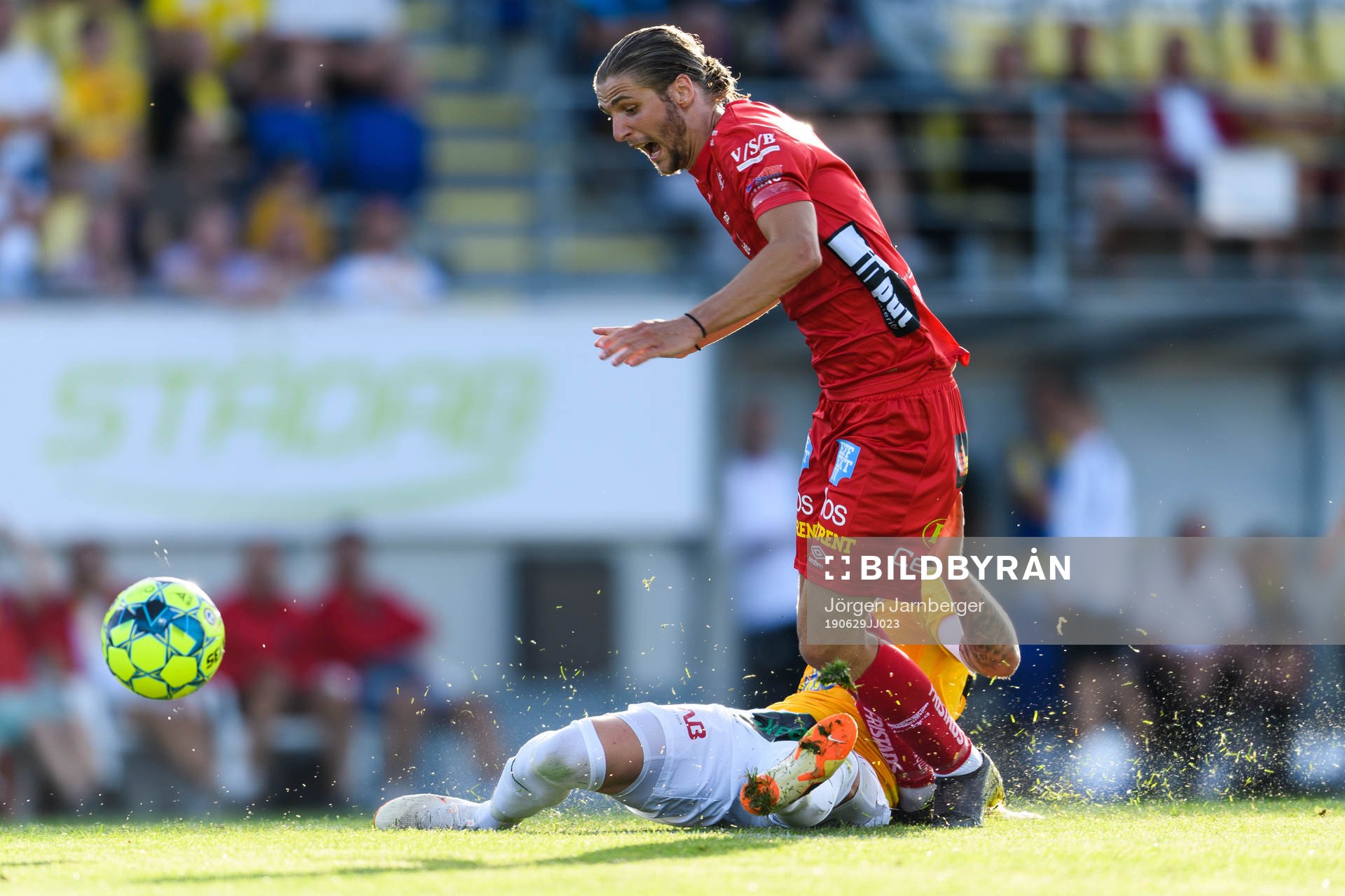 Elfsborgs Pawel Cibicki och Falkenbergs Tibor Joza