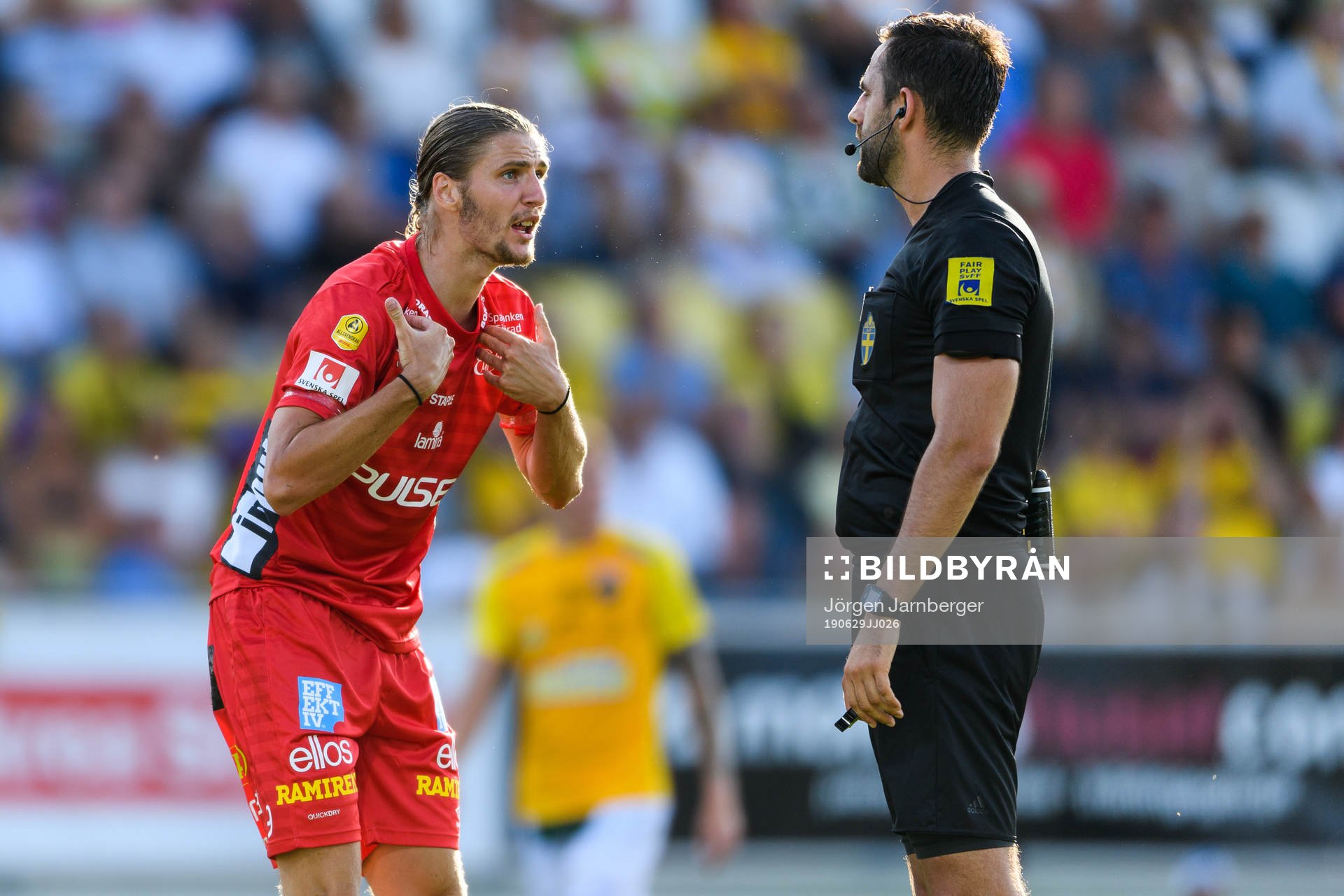 Elfsborgs Pawel Cibicki reagerar