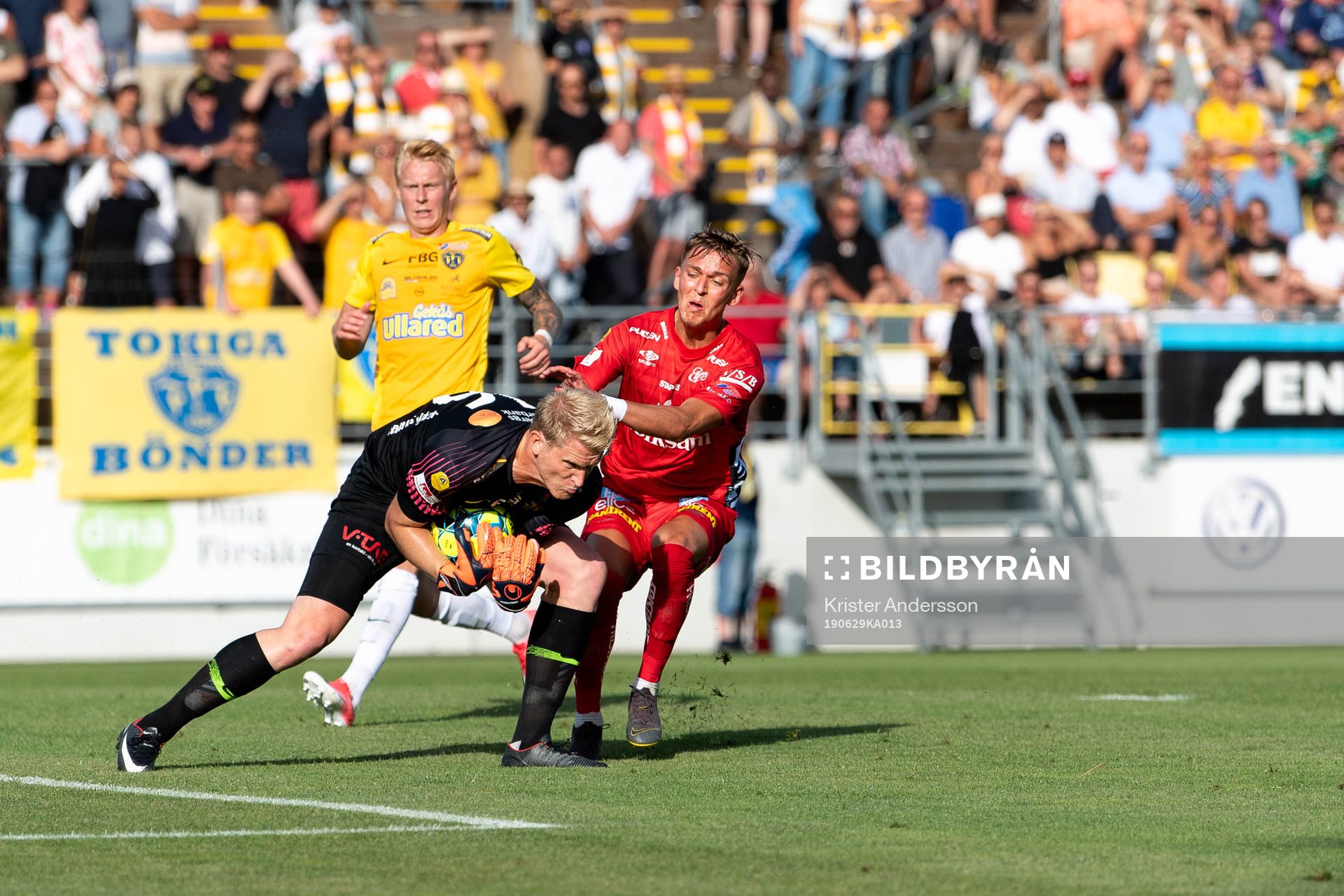 Falkenbergs målvakt Hampus Nilsson och Elfsborgs Jesper